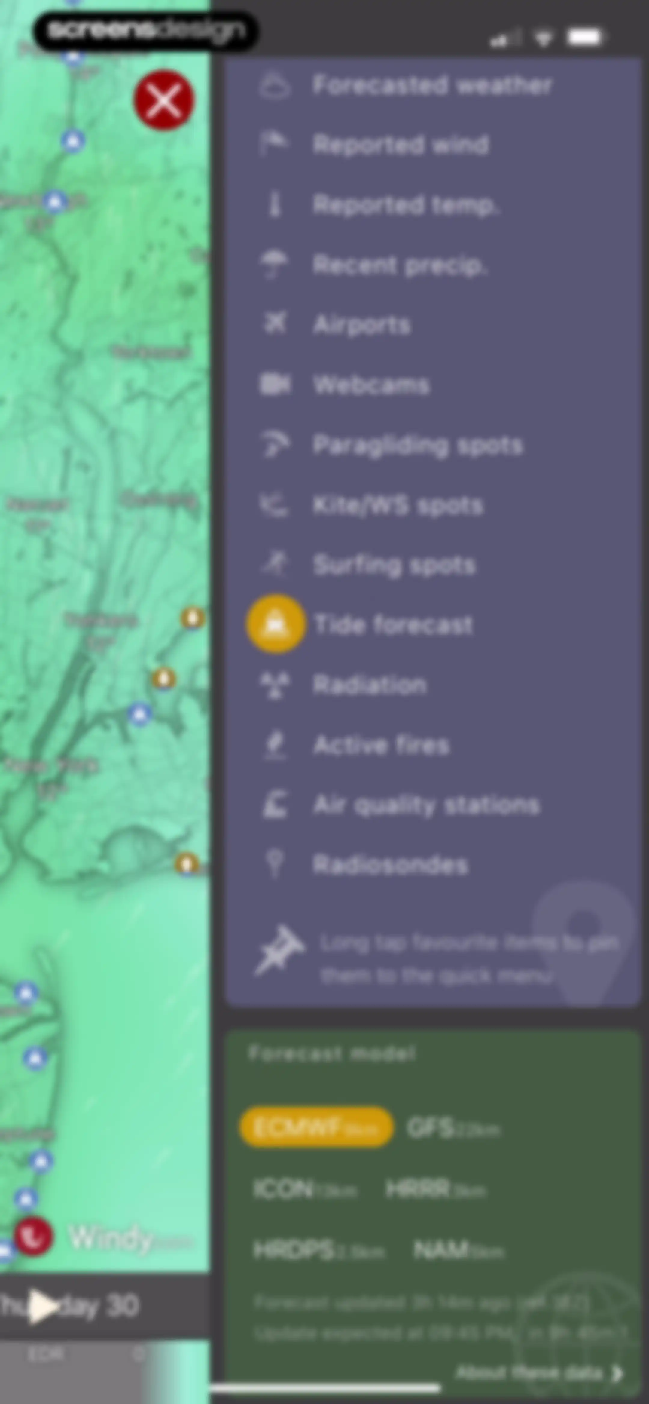 Windy.com screen 59