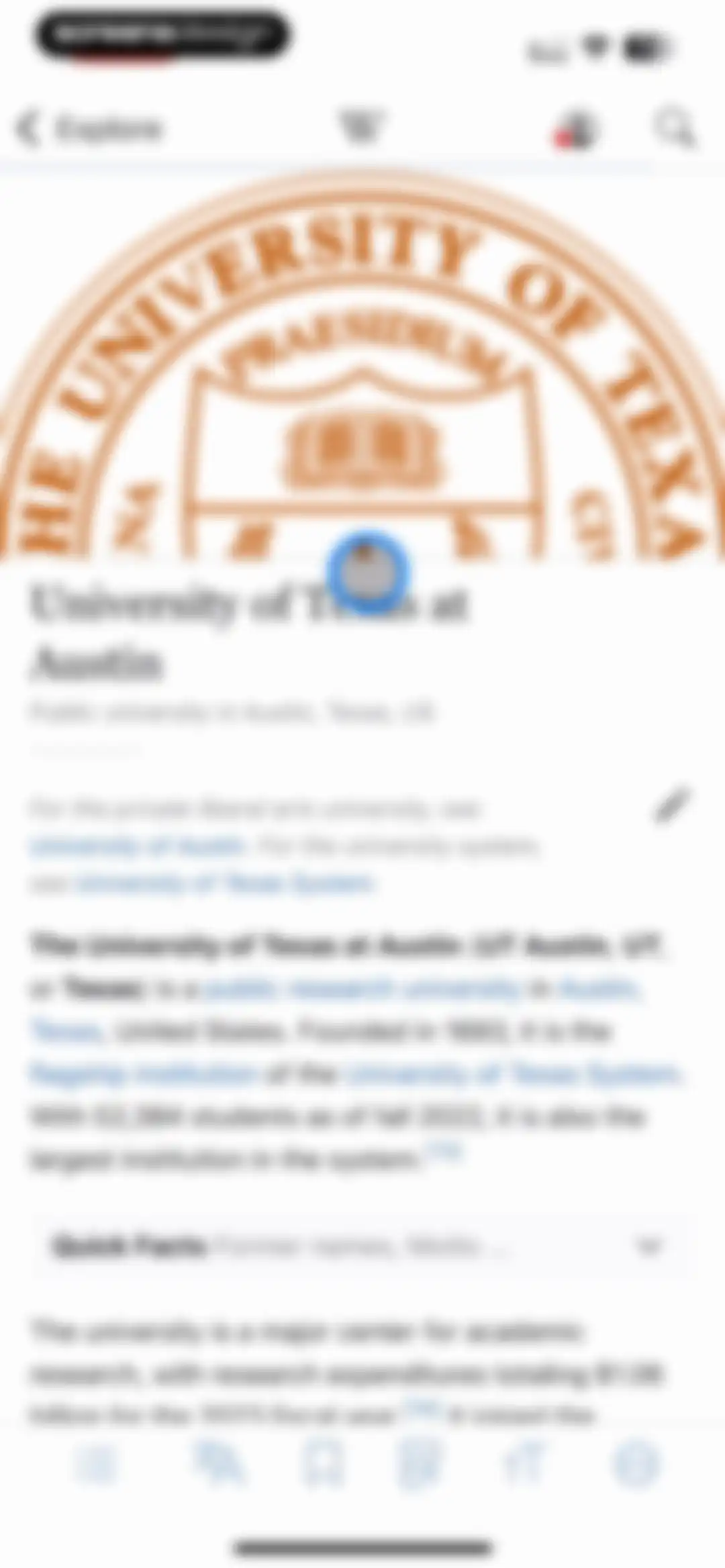 Wikipedia screen 109