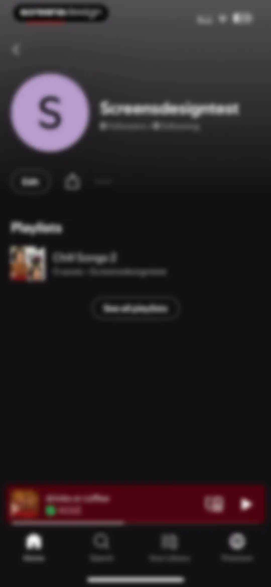 Spotify: Music and Podcasts screen 129
