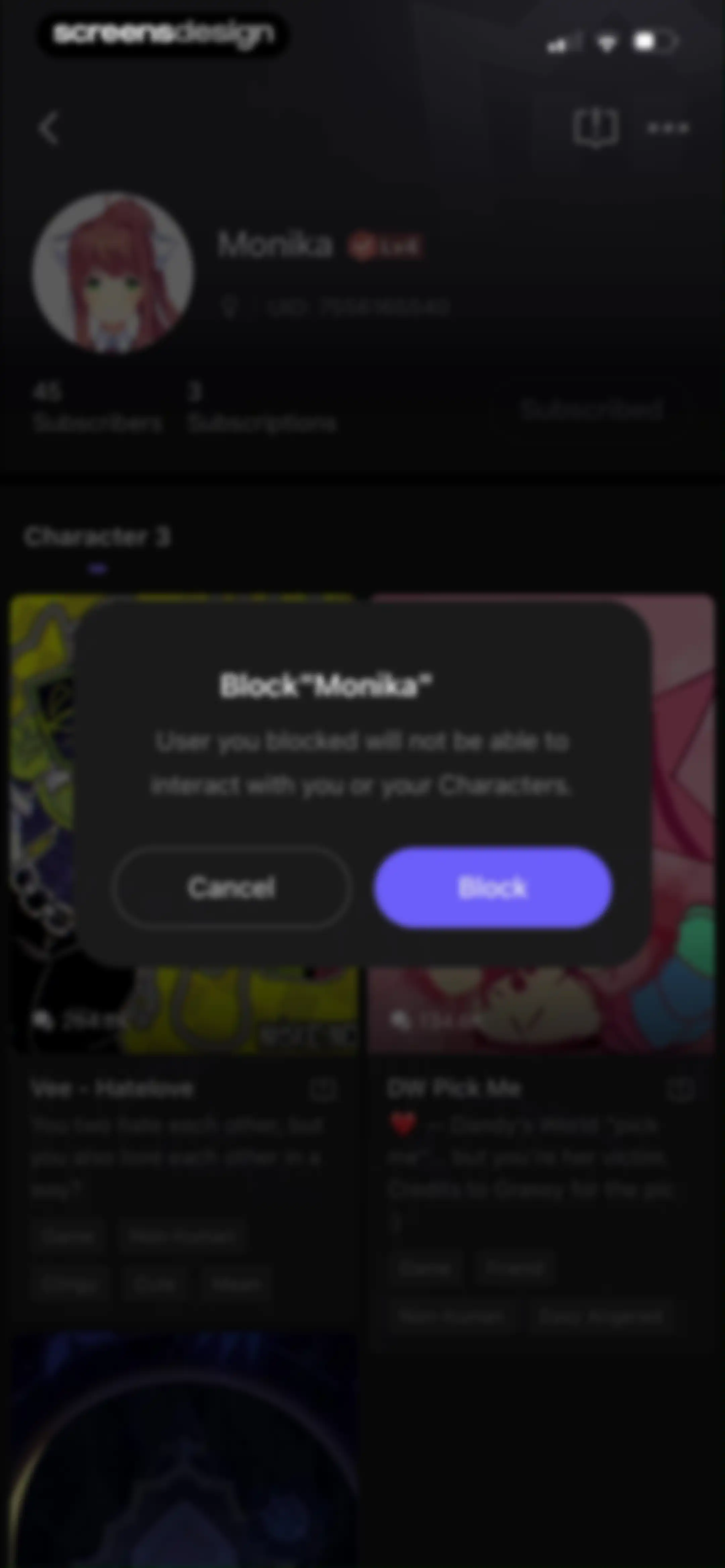 PolyBuzz: Chat with Characters screen 17