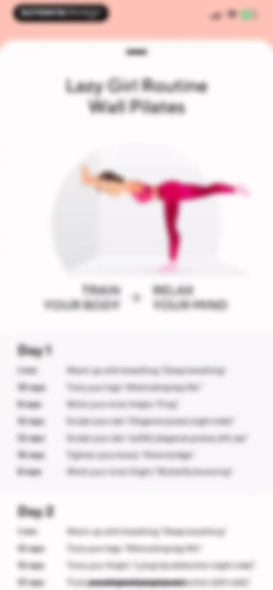 Wall Pilates by Fit & Lean screen 44