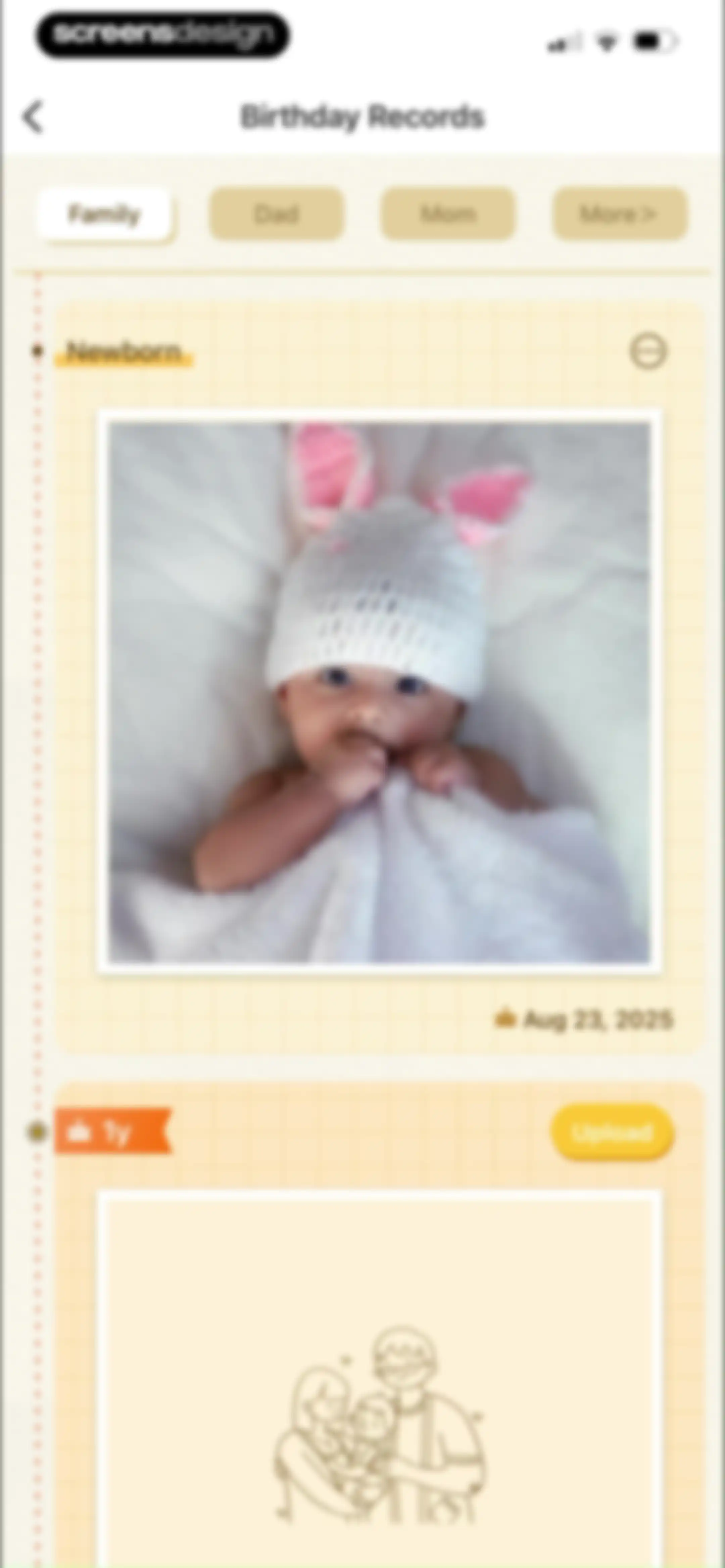 TimeHut - Baby Album screen 88