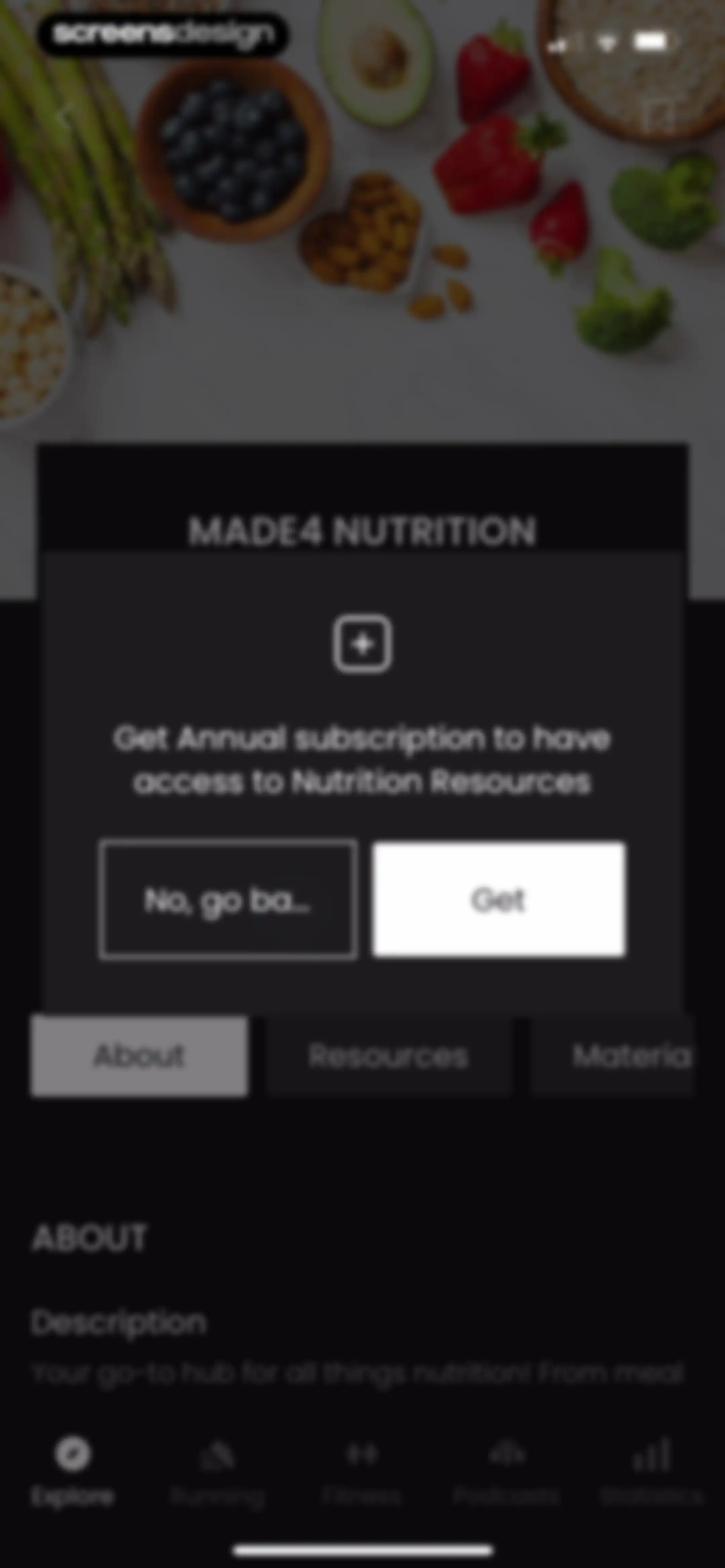 Made4 - Fitness & Running screen 57