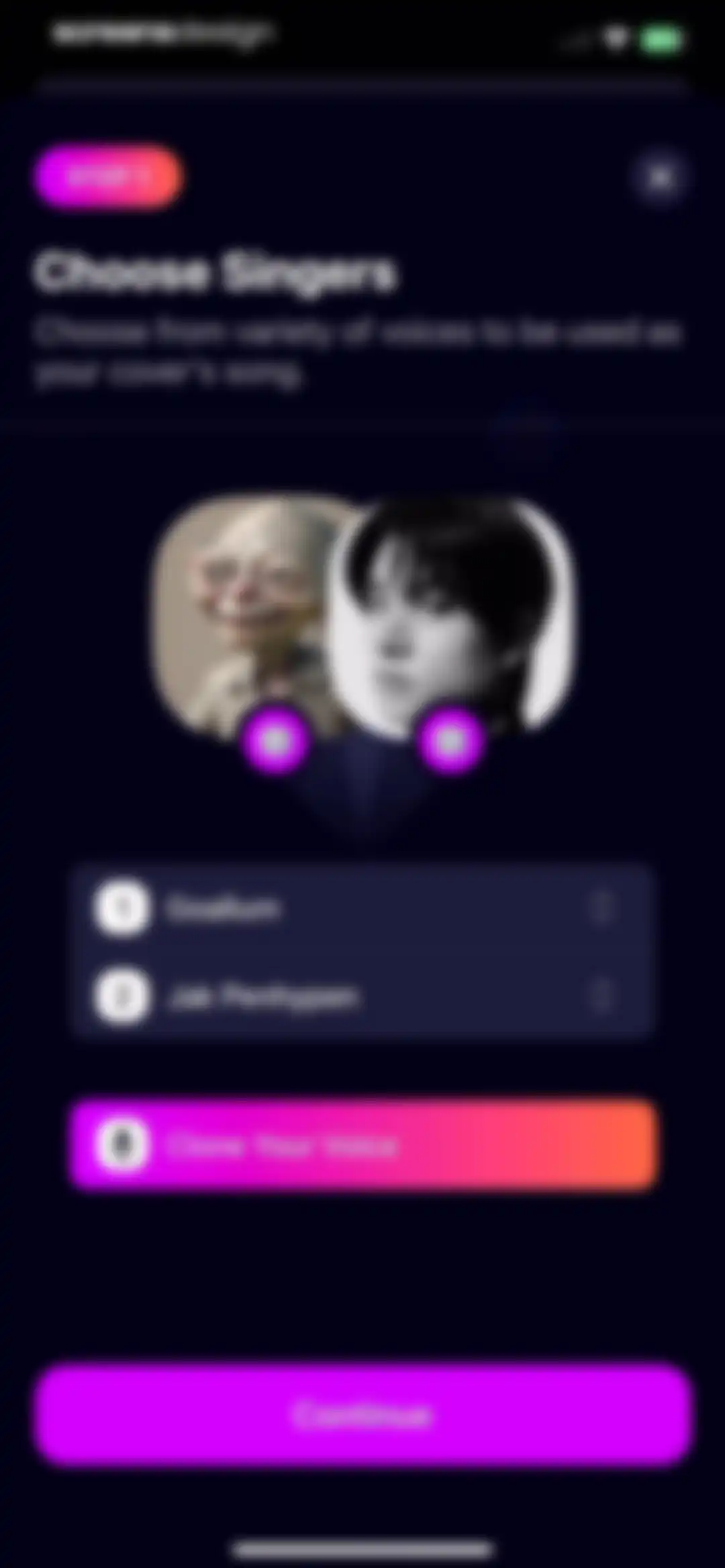 Banger for Artists: AI Music screen 36