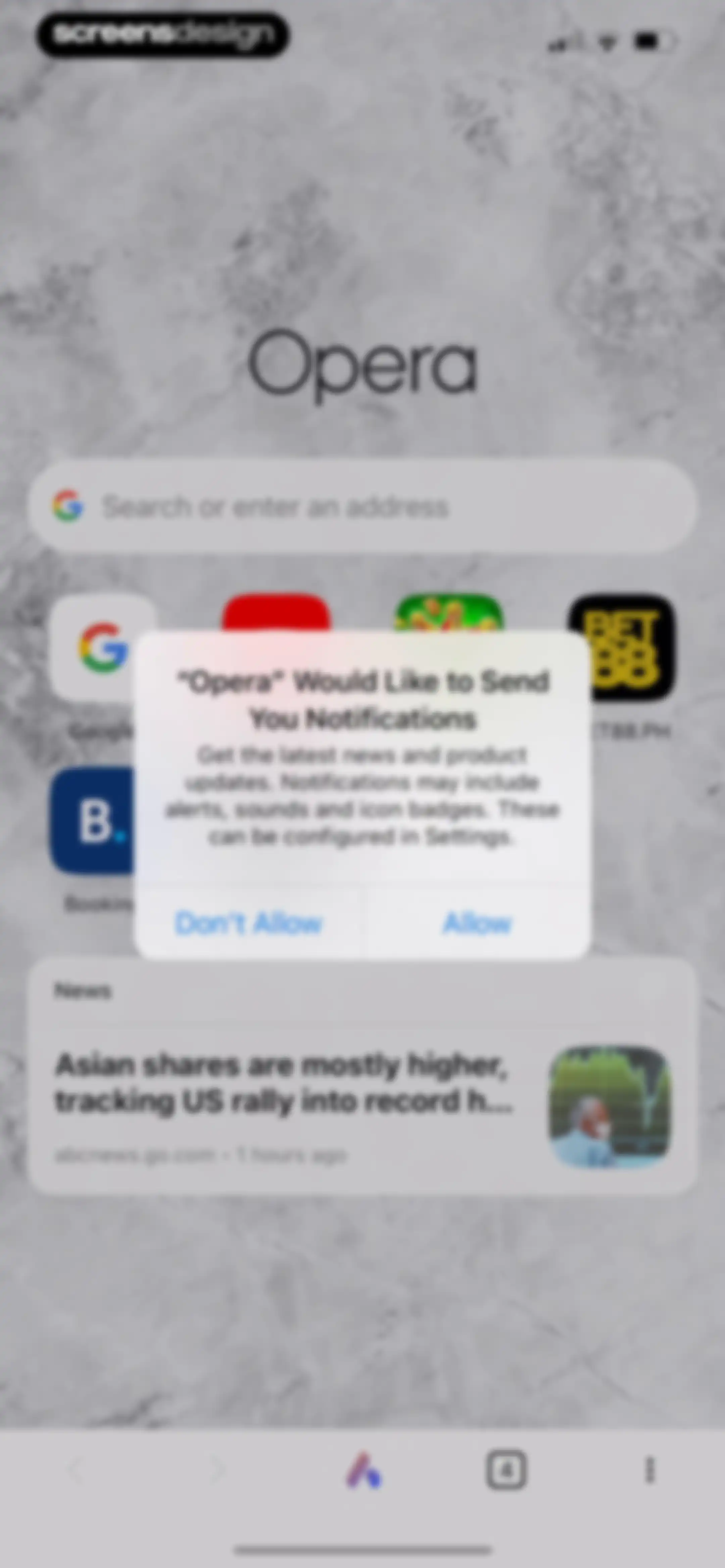 Opera: AI browser with VPN screen 39