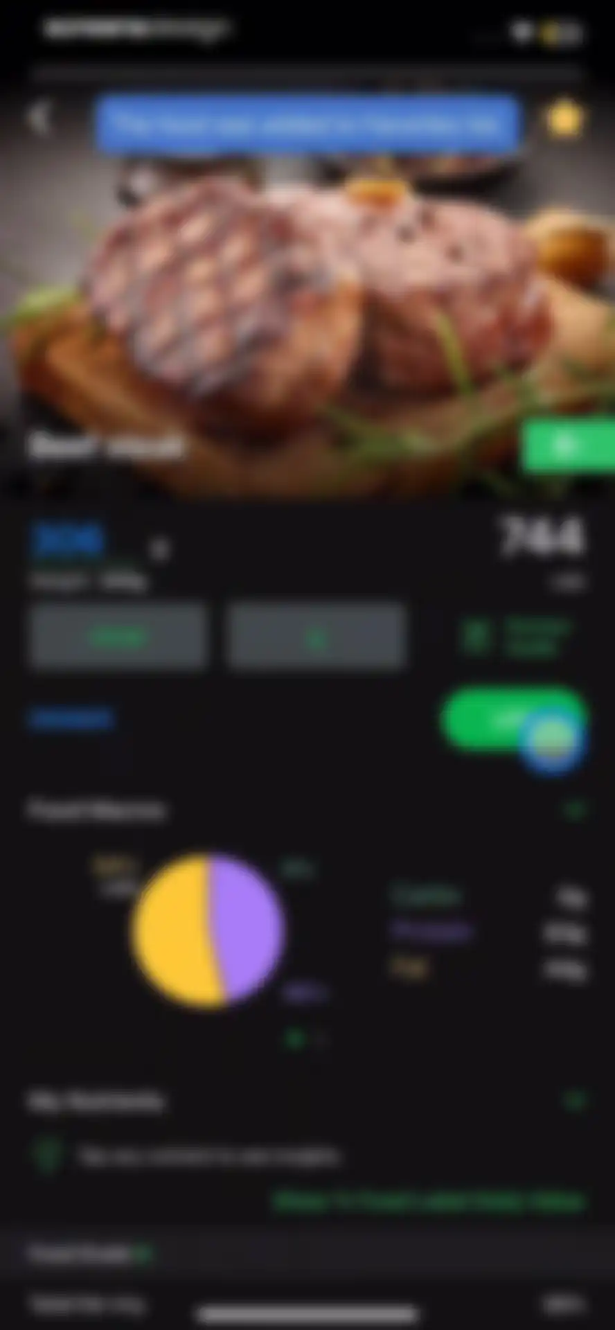 Calorie Counter PRO MyNetDiary screen 39