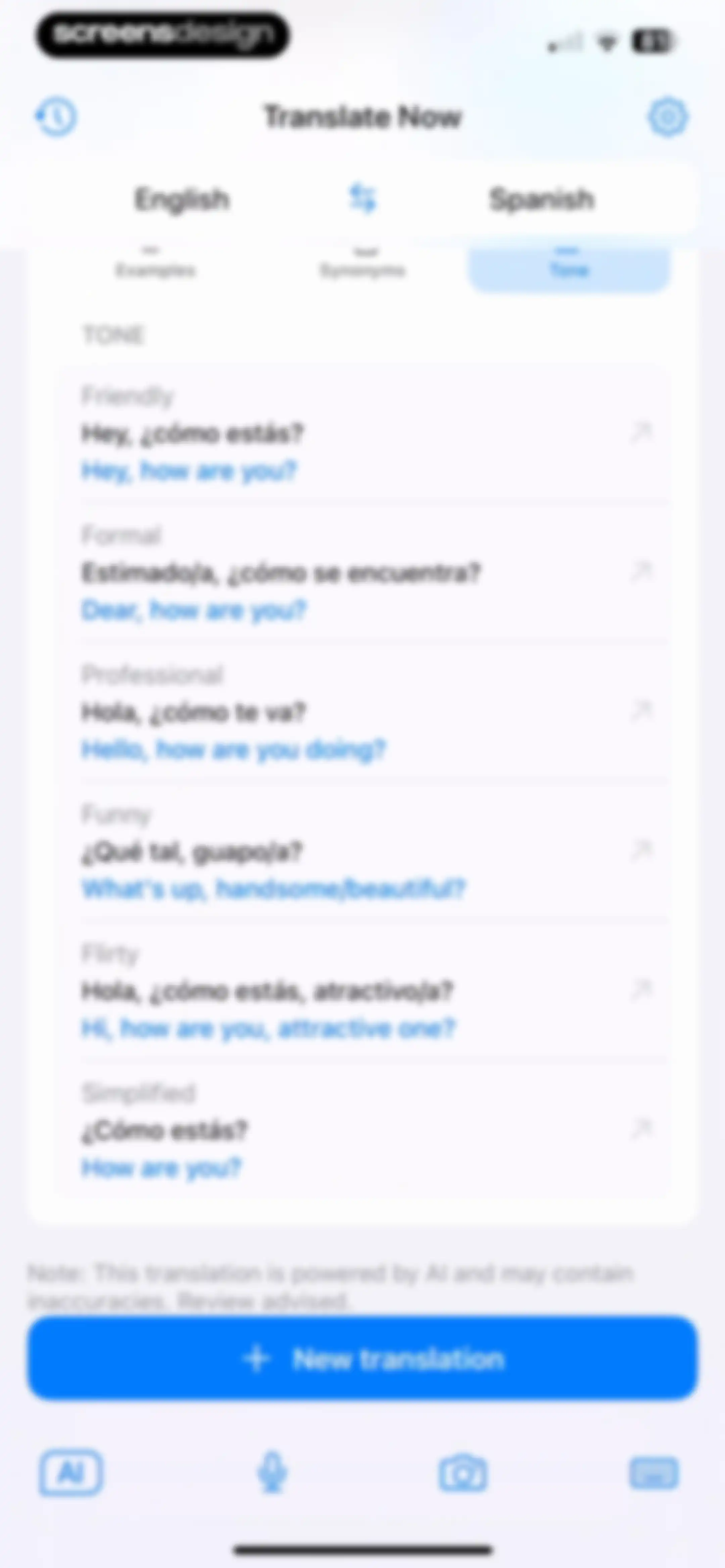 Translate Now - AI Translator screen 18