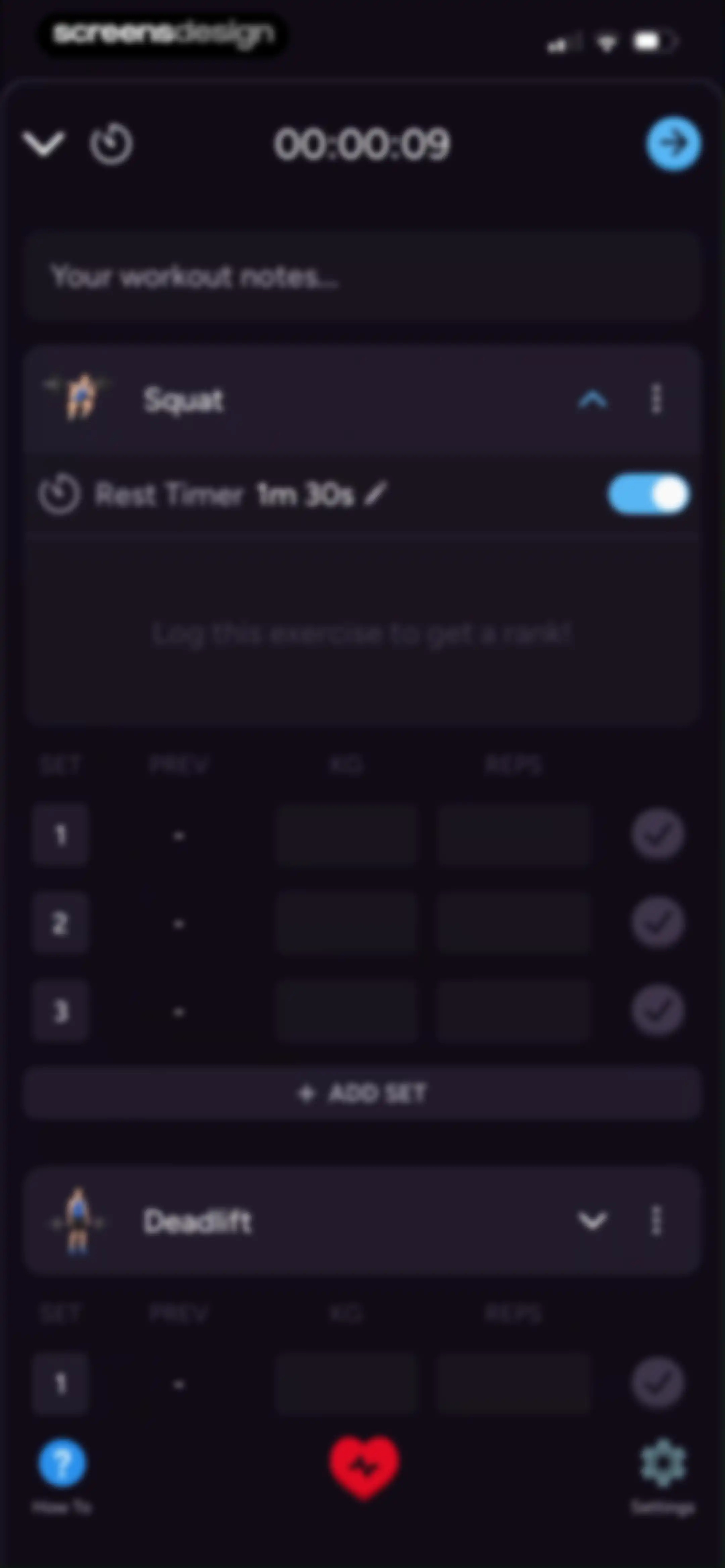 Liftoff - Ranked Gym Workouts screen 114