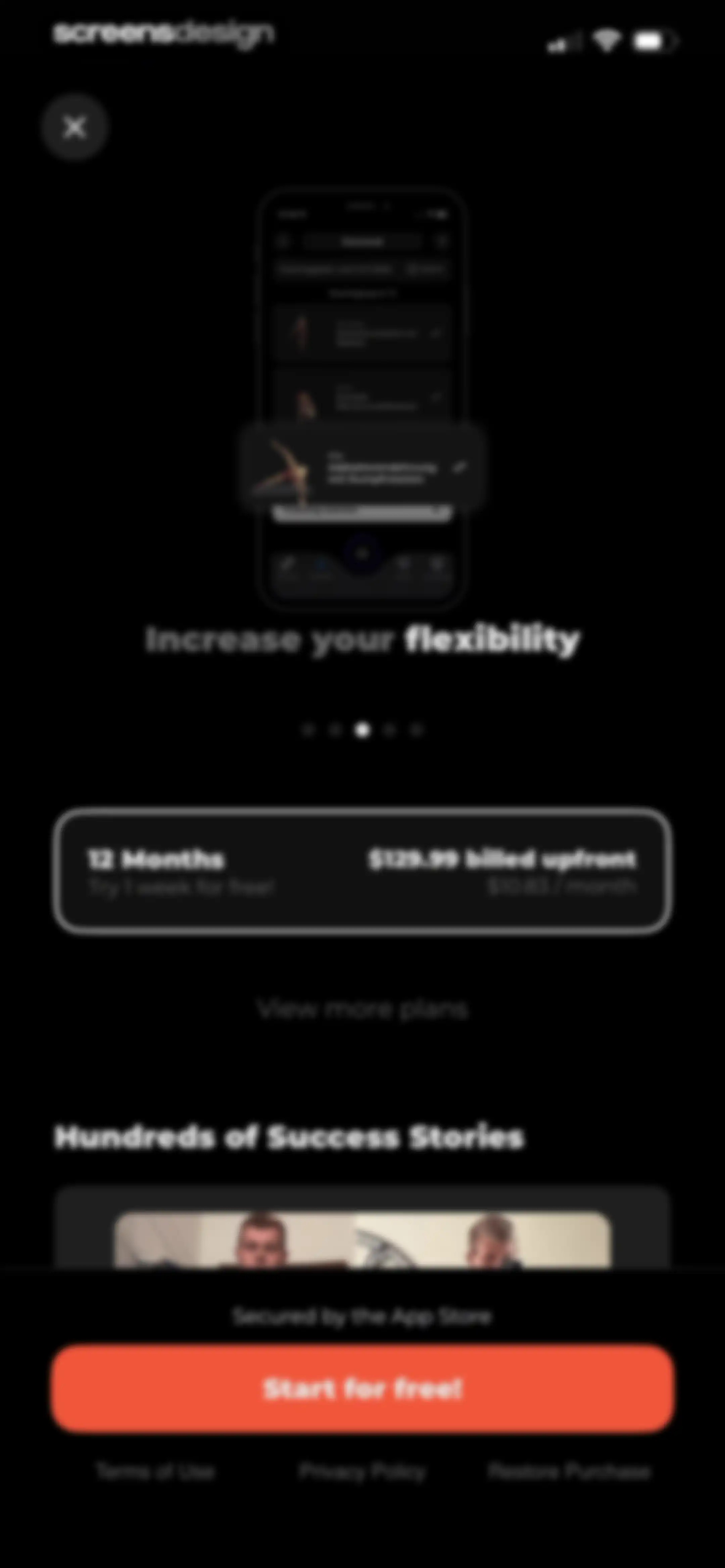 MCI - Personal Training AI screen 47