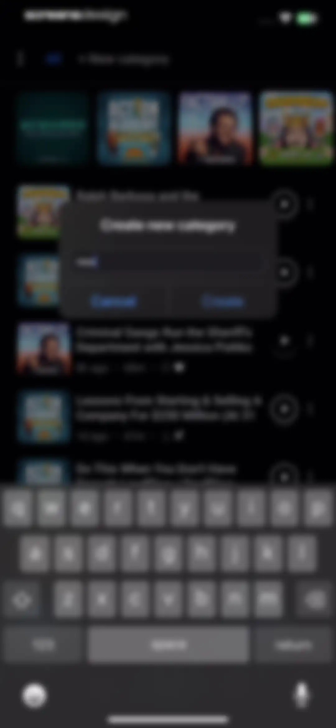 Breaker—The social podcast app screen 86