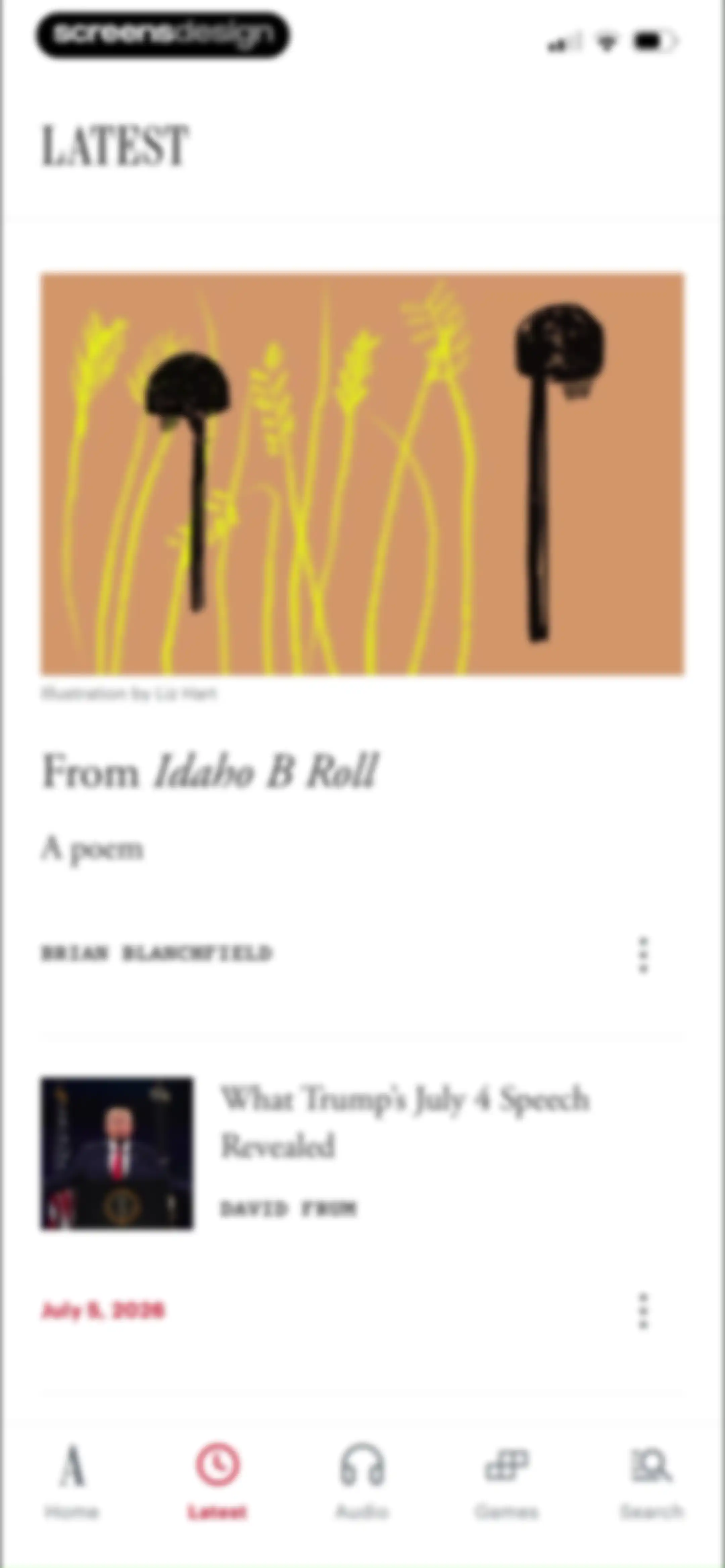 The Atlantic Magazine screen 29