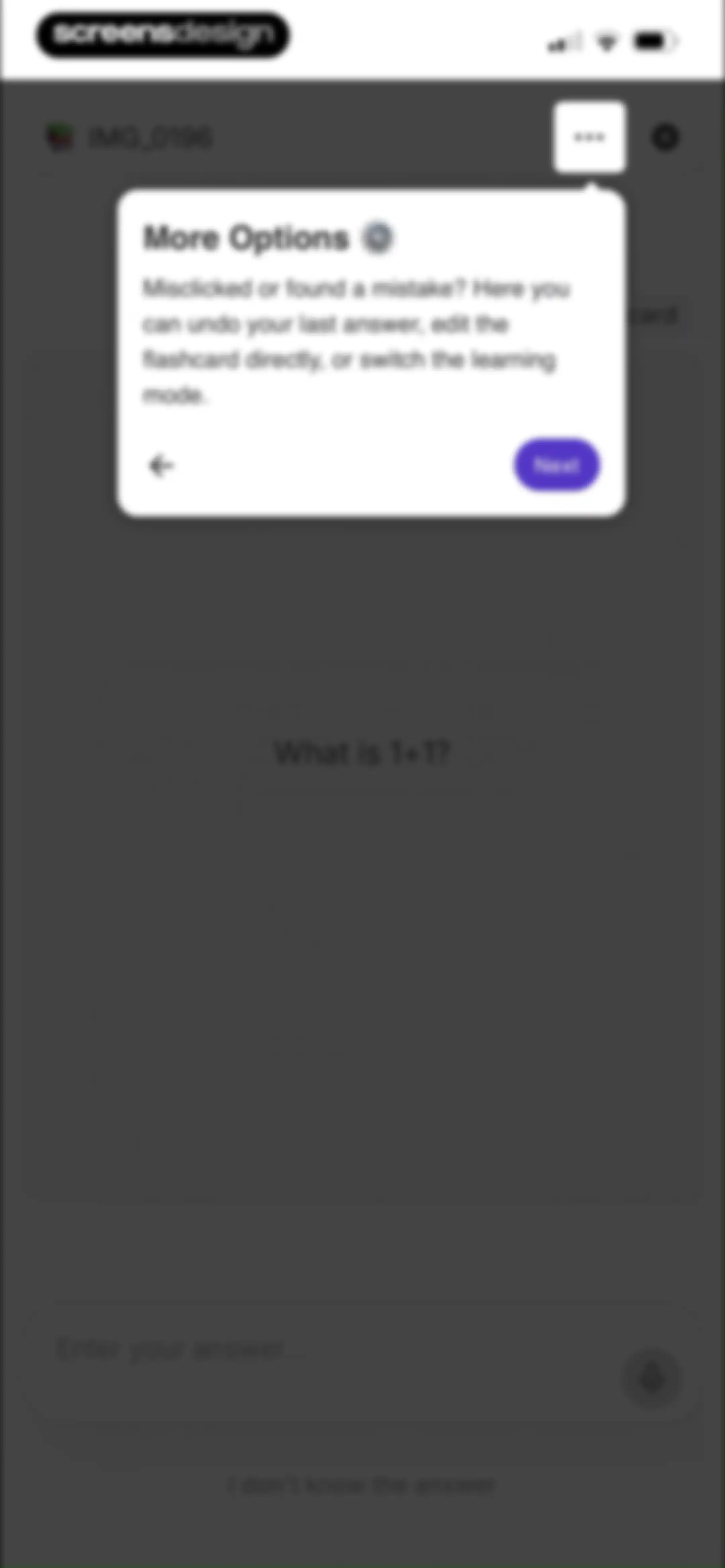 Retain Cards: AI Flashcards screen 53