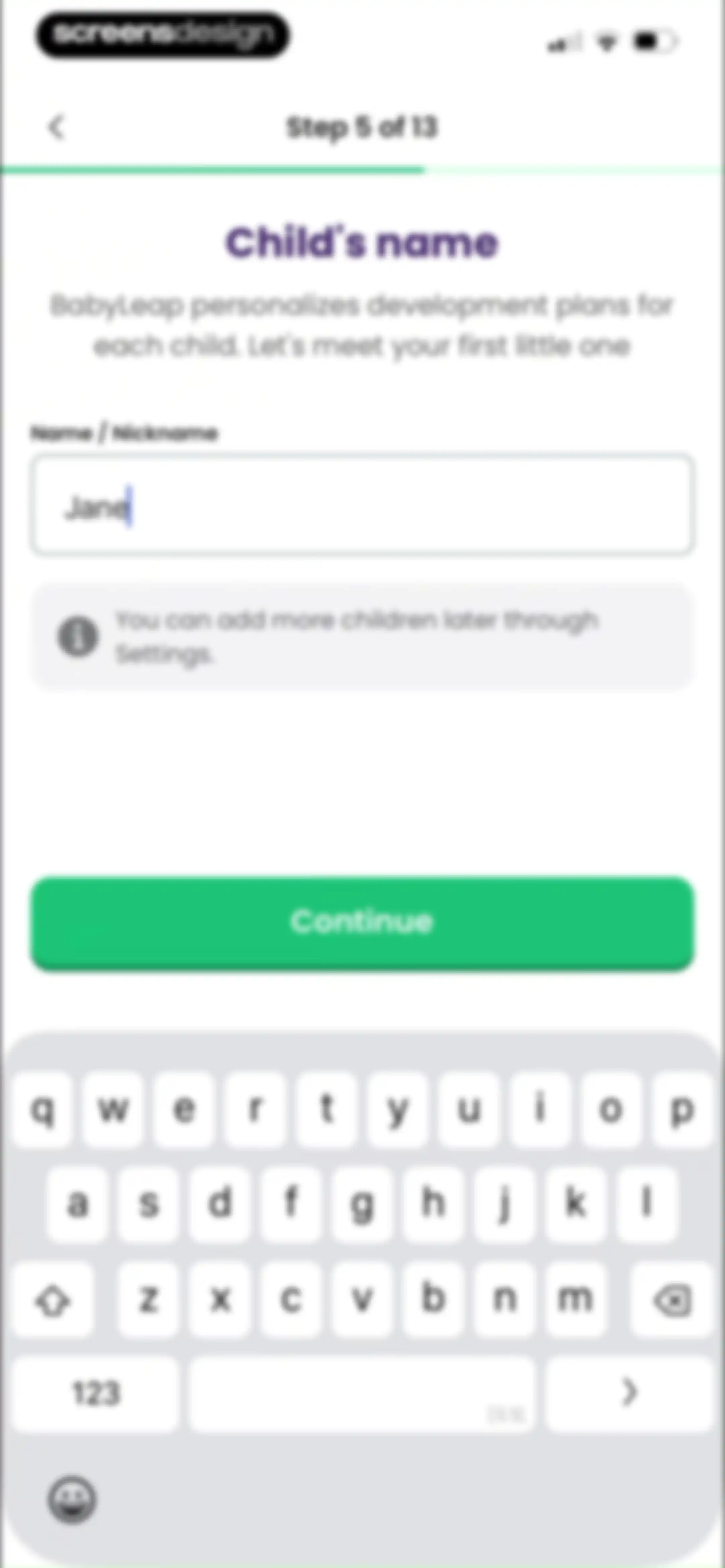 Baby Leap: Milestone Tracker screen 9