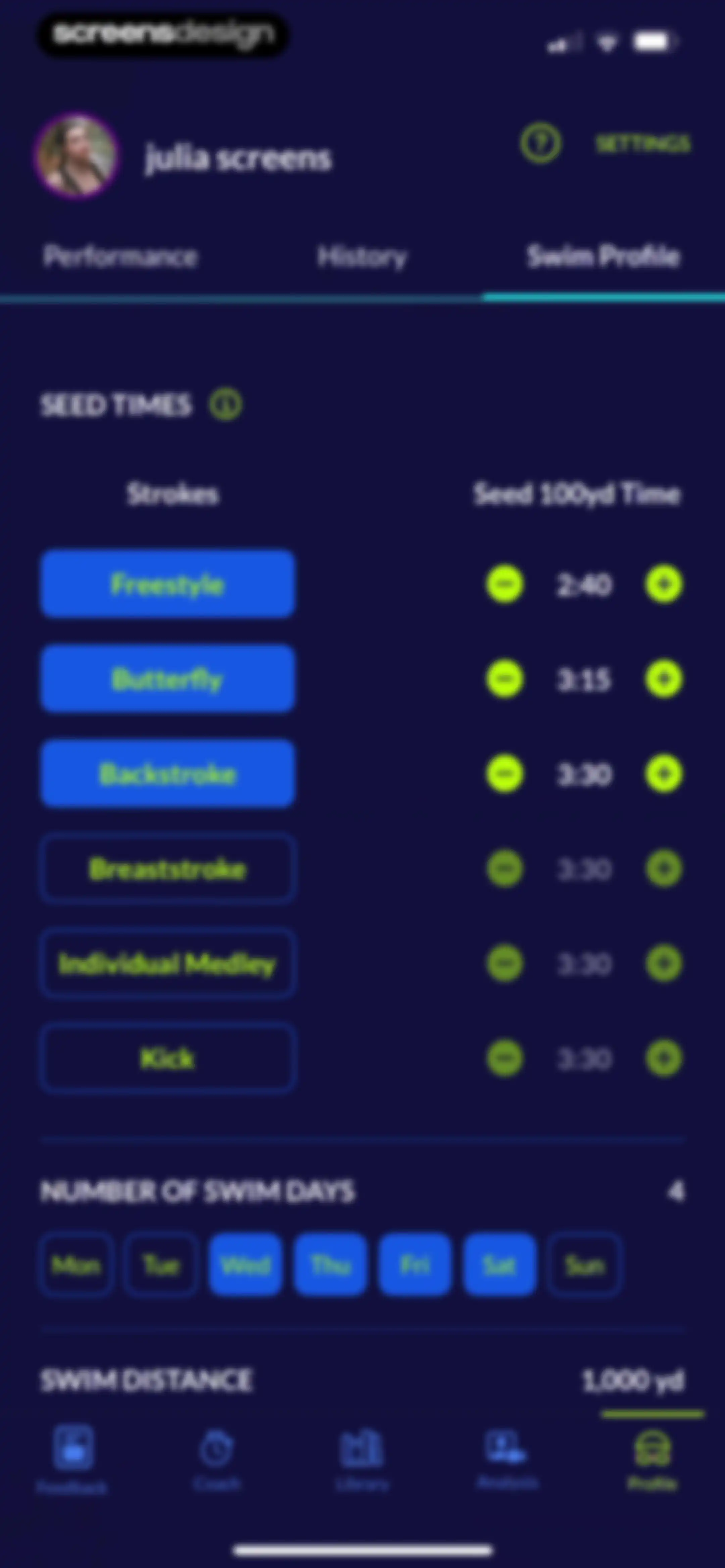 MySwimPro: #1 Swim Workout App screen 180