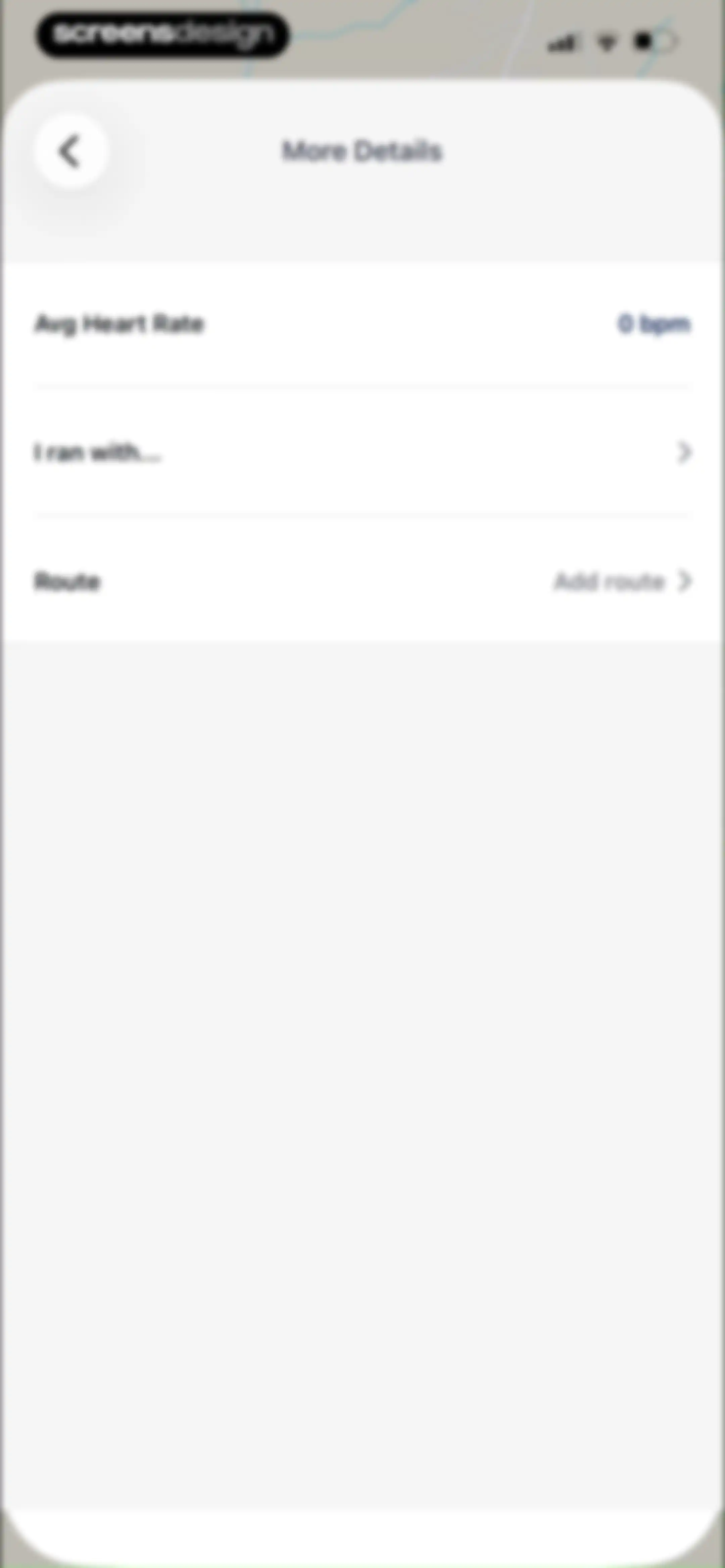 ASICS Runkeeper—Run Tracker screen 55