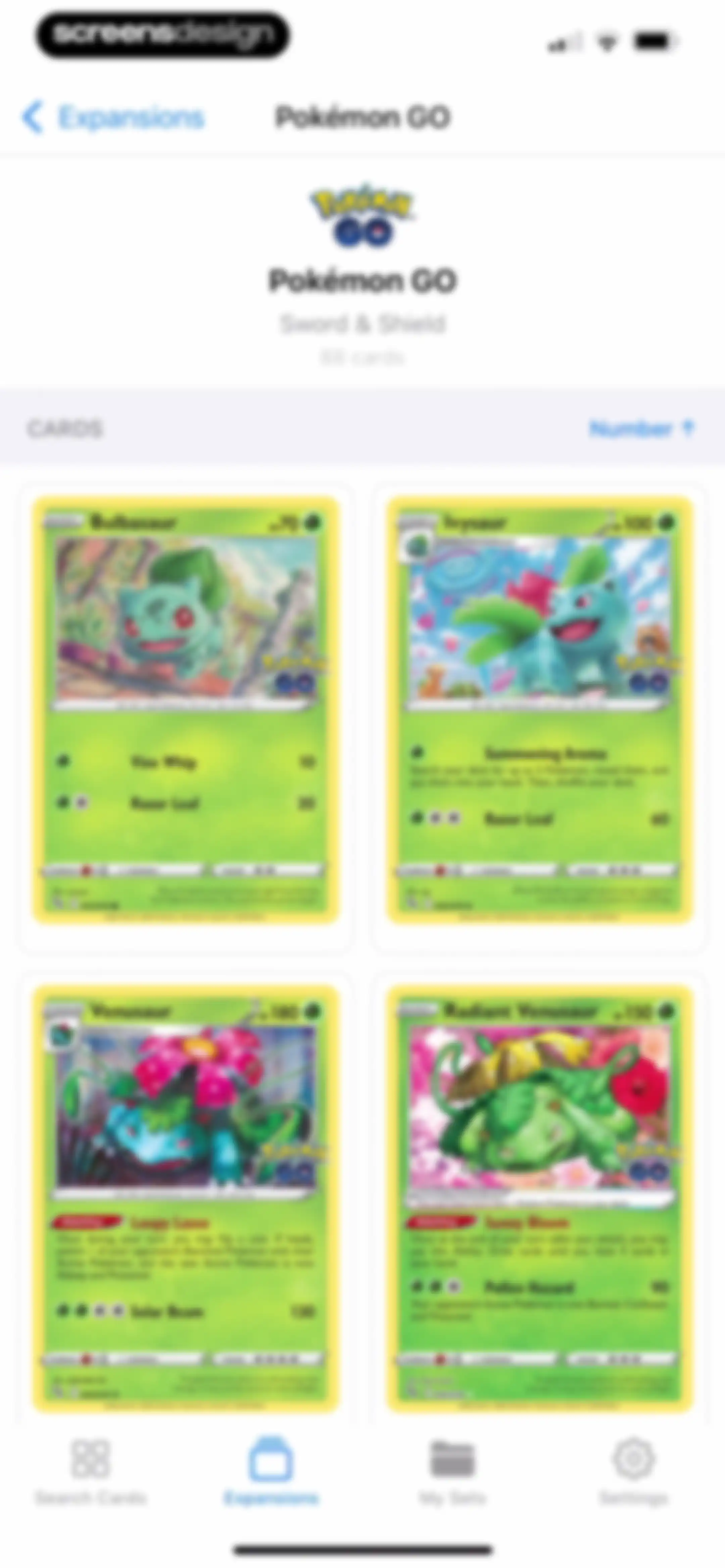 TCG Scanner Card - Pokechart screen 34
