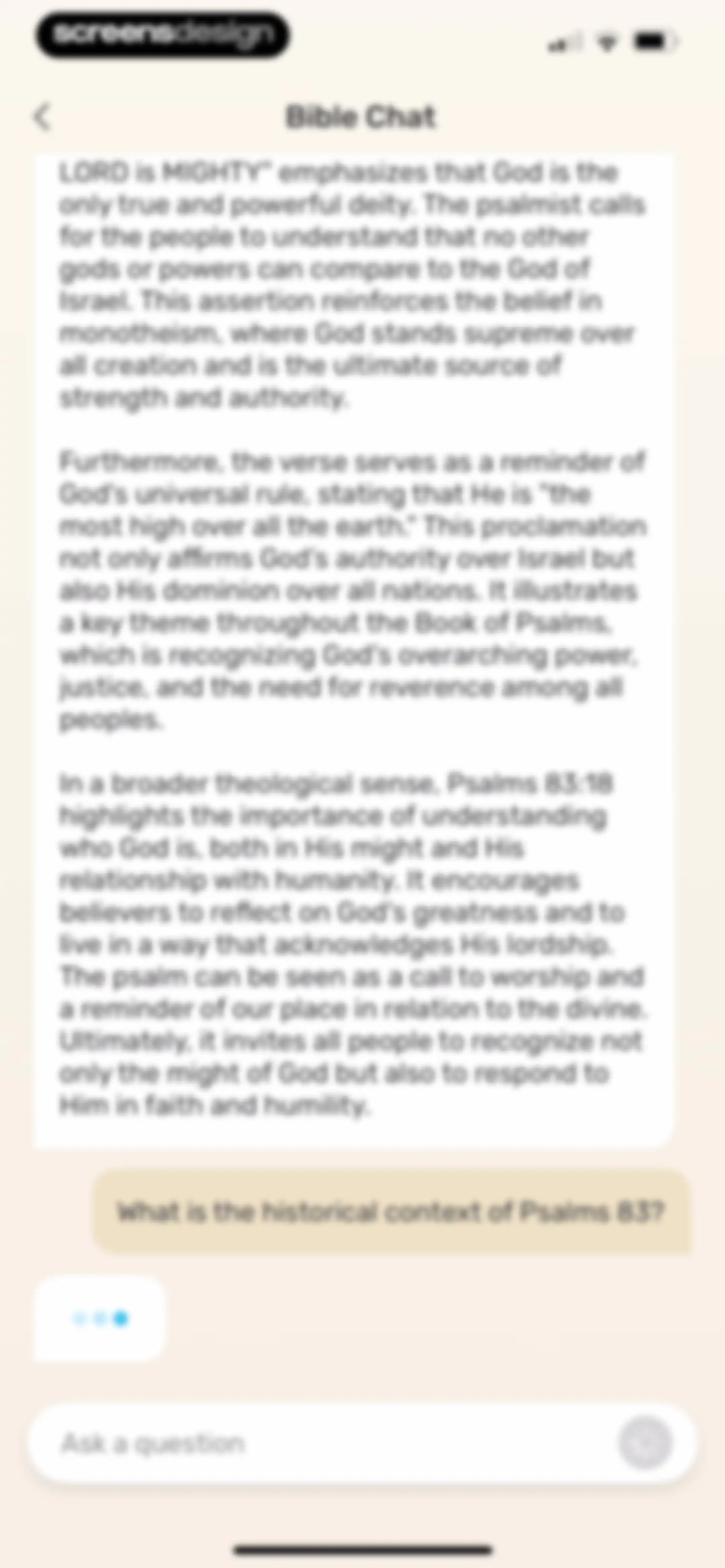 Bible Study - Manna screen 56
