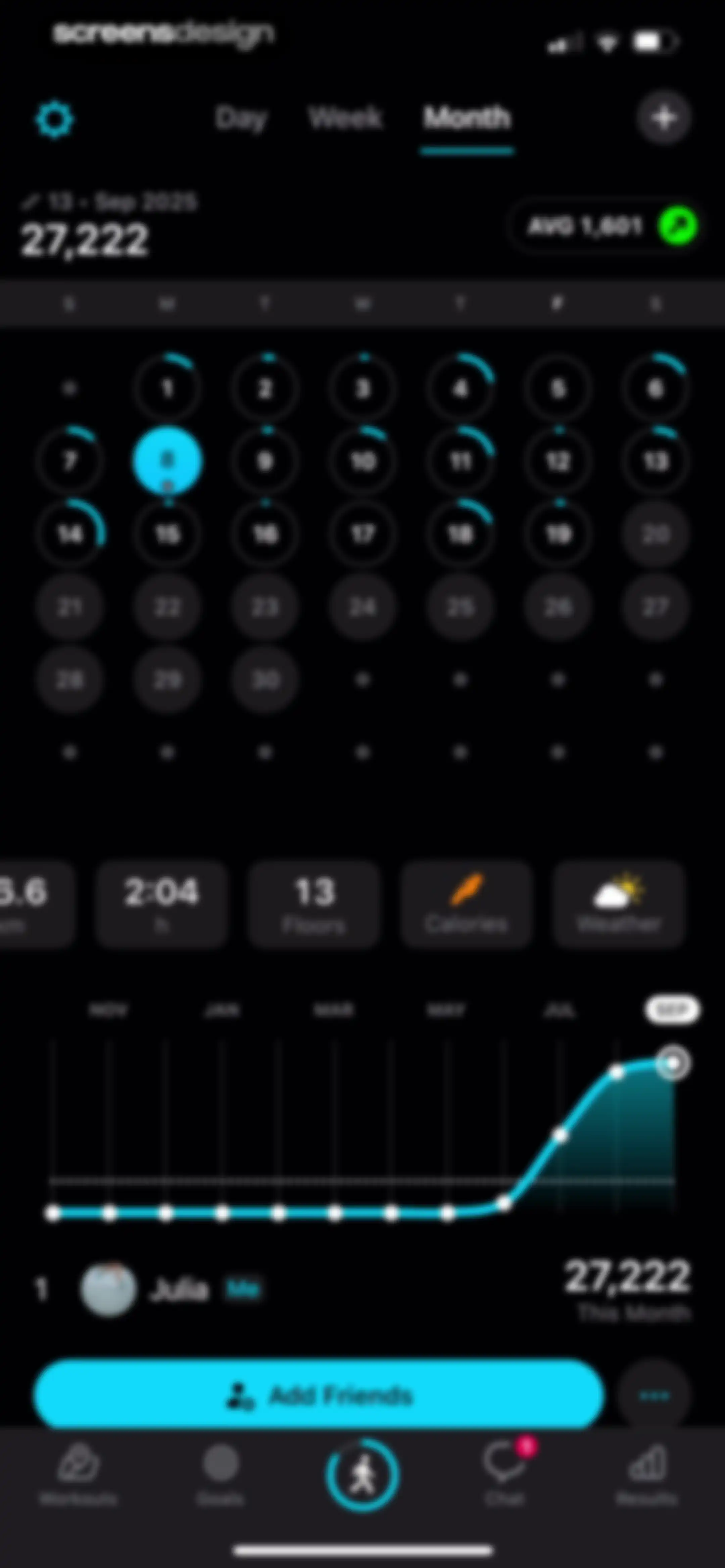 StepsApp Pedometer screen 65