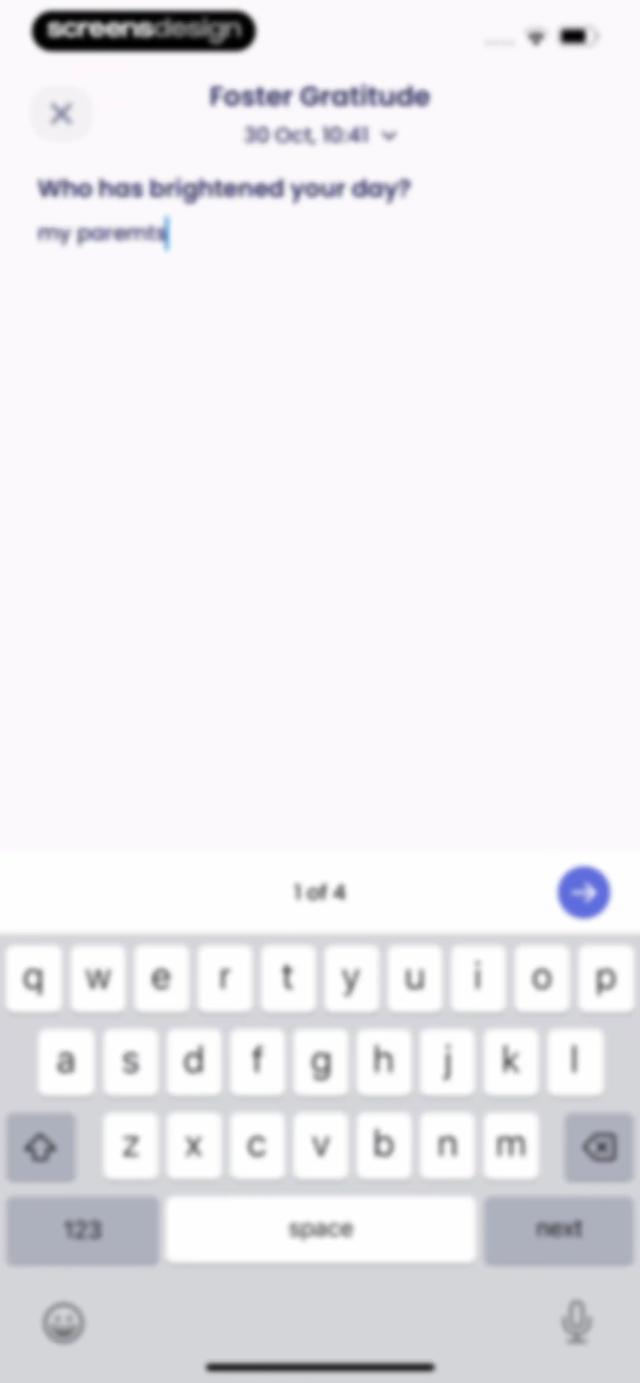 Breeze: Start Self-Discovery screen 79