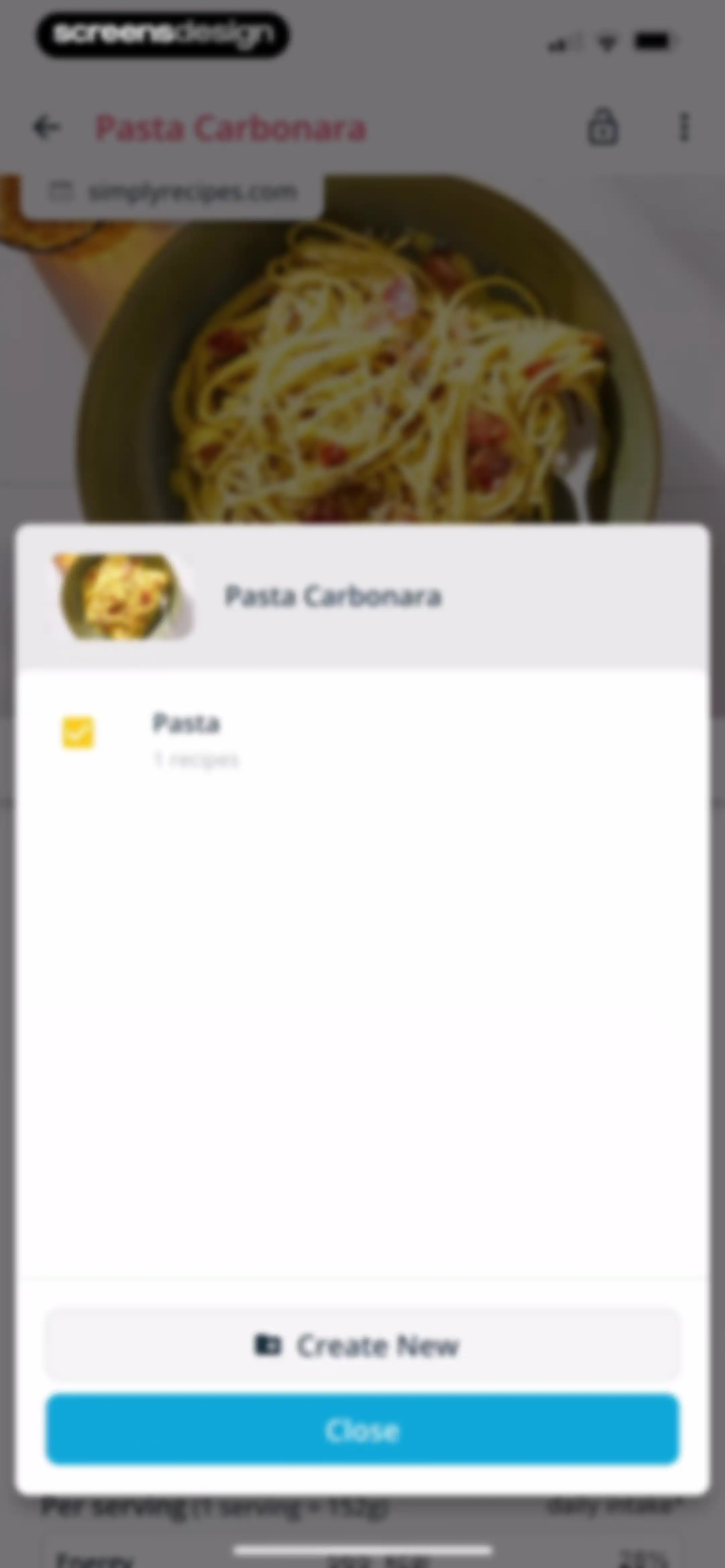 Stashcook: Recipe Keeper screen 46