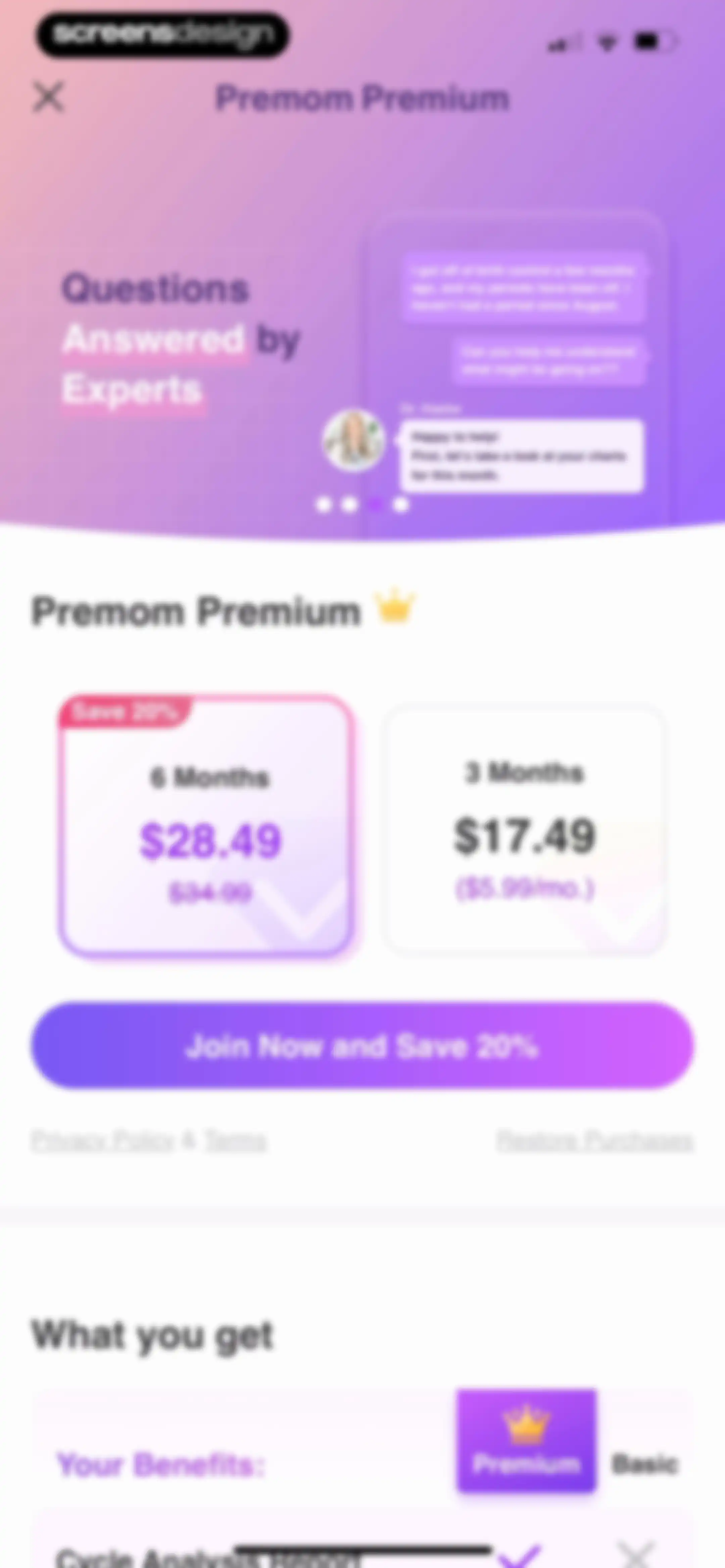Premom-Ovulation Tracker, PCOS screen 17