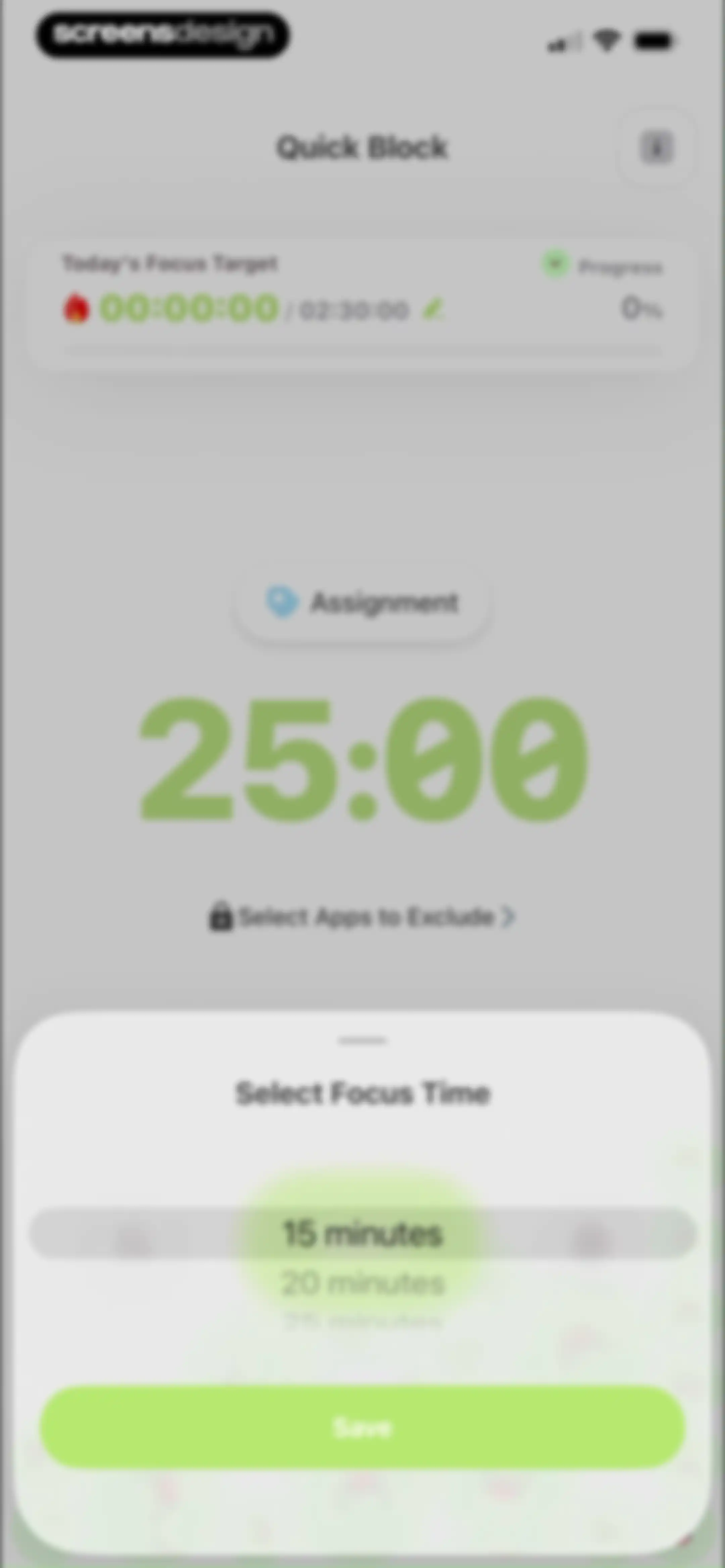 Blockin -Screen Time for Focus screen 87