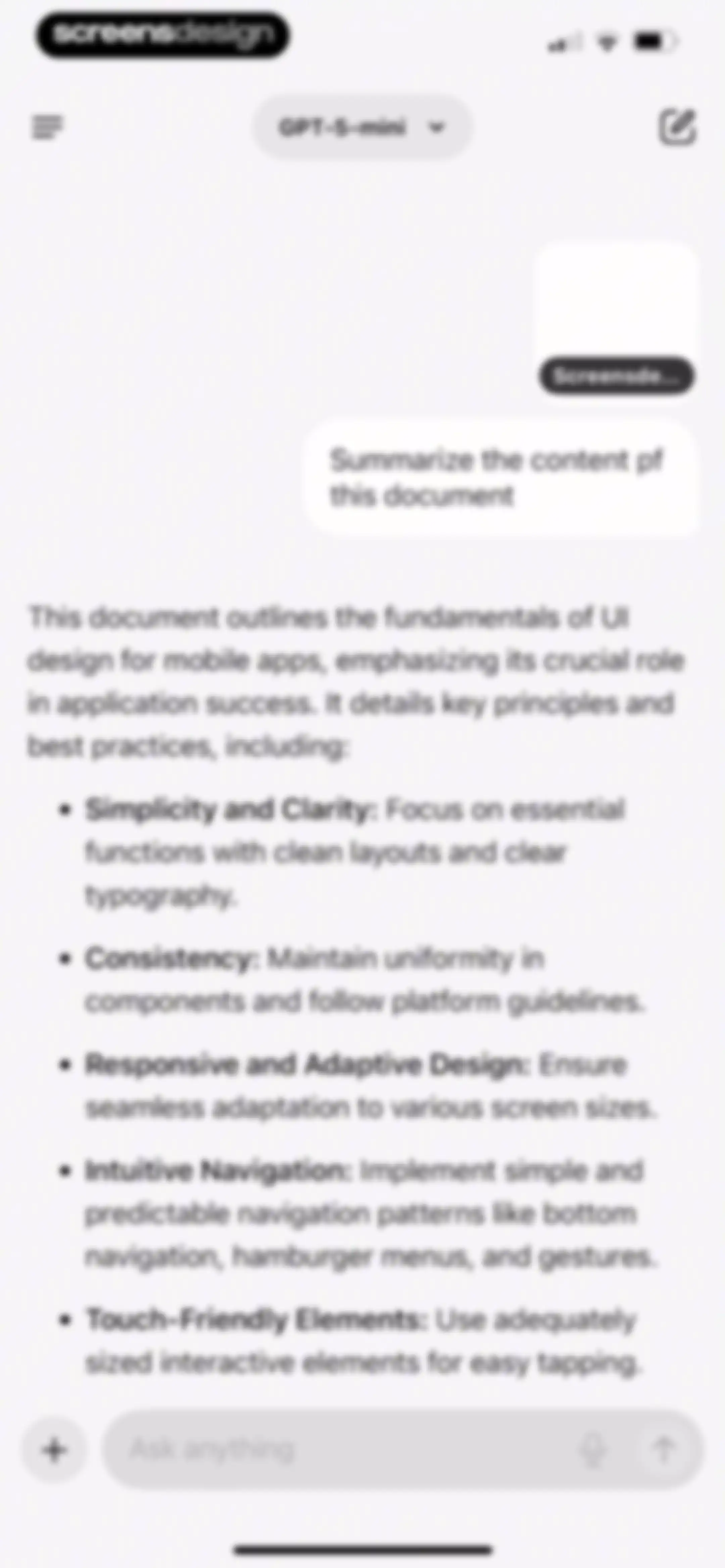 Chatbot AI Assistant ChatPrime screen 38