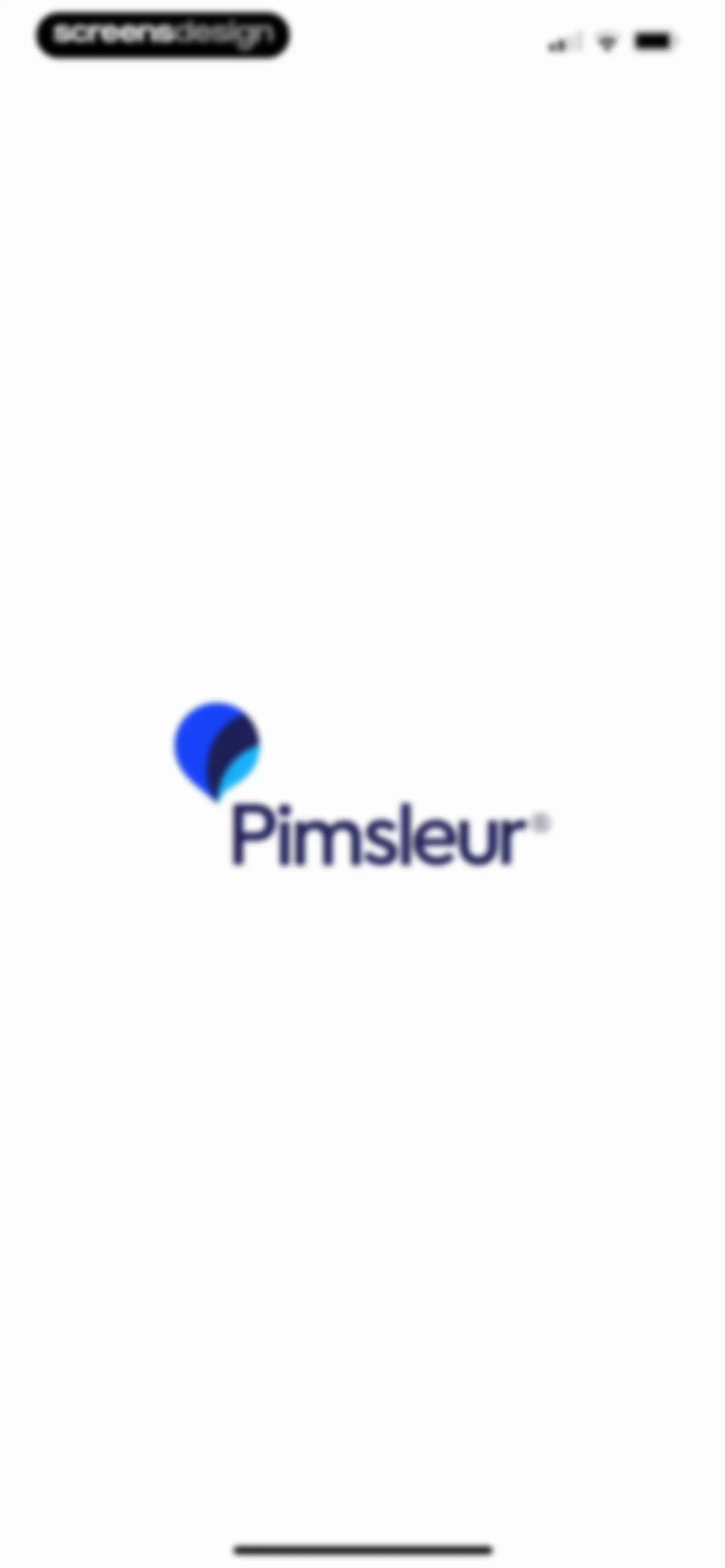 Pimsleur | Language Learning screen 1