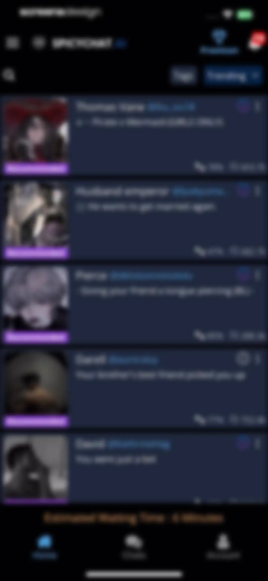 Spicychat AI: Roleplay Chat screen 2