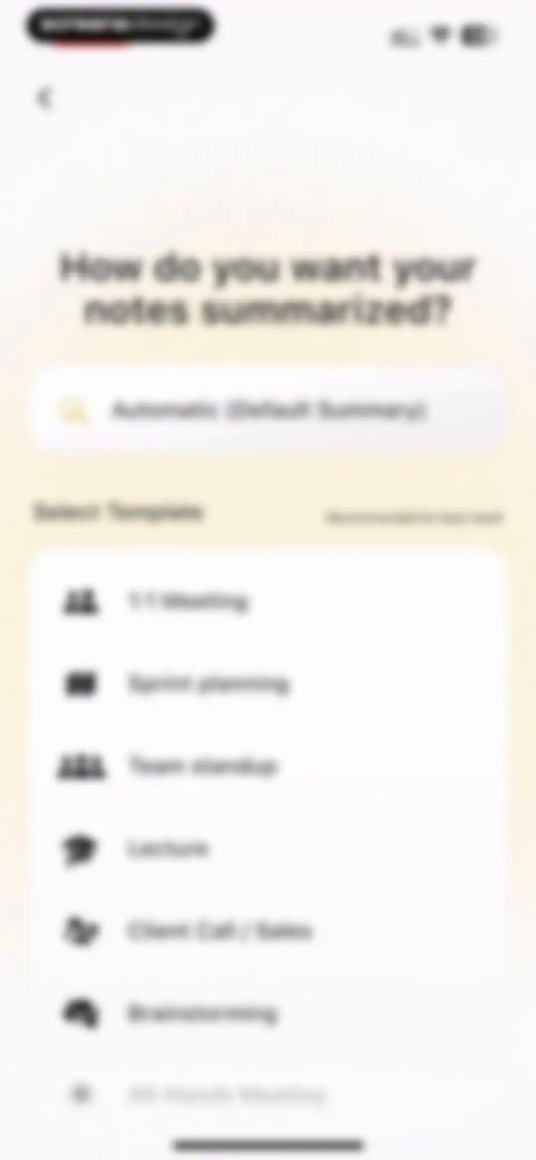 Noteflow: AI Notes Taking screen 59