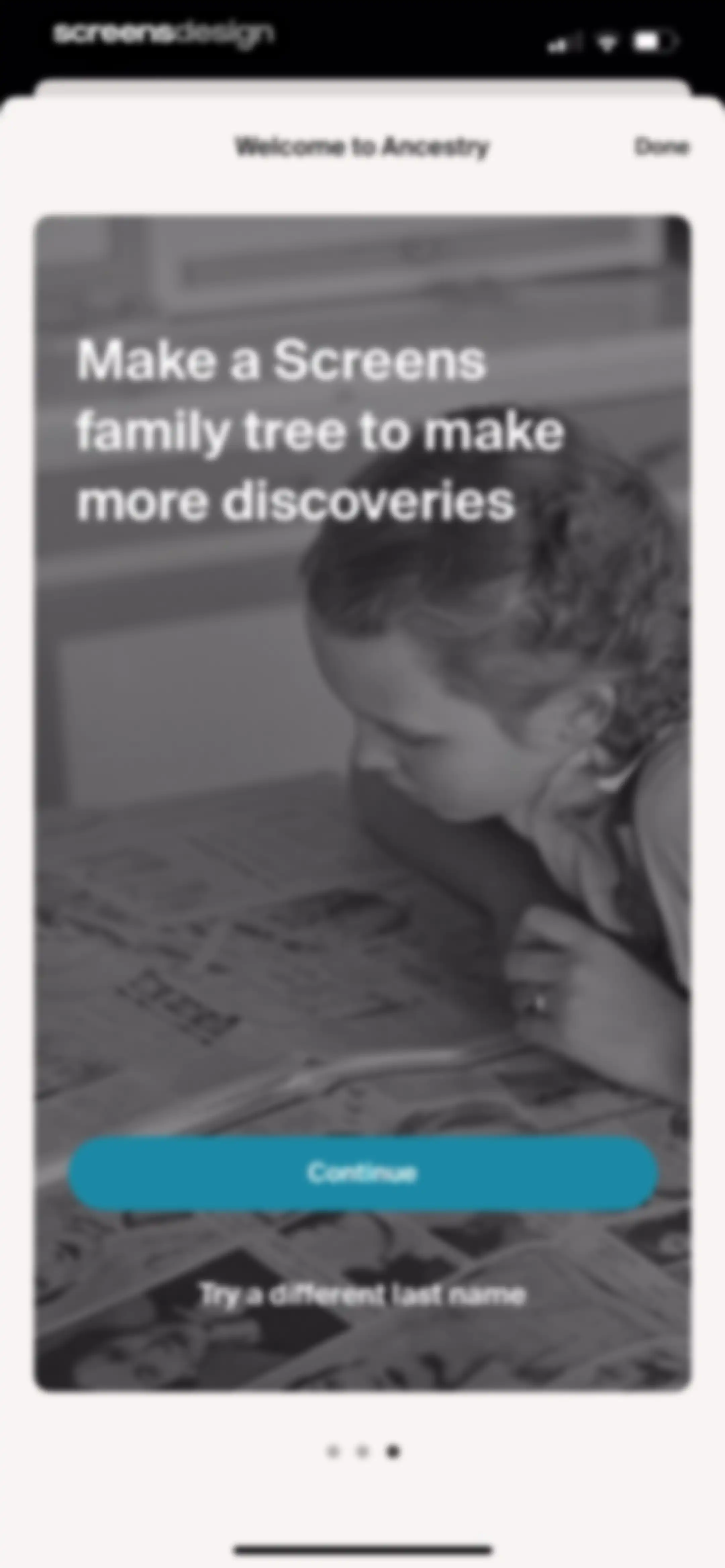 Ancestry: Family History & DNA screen 24