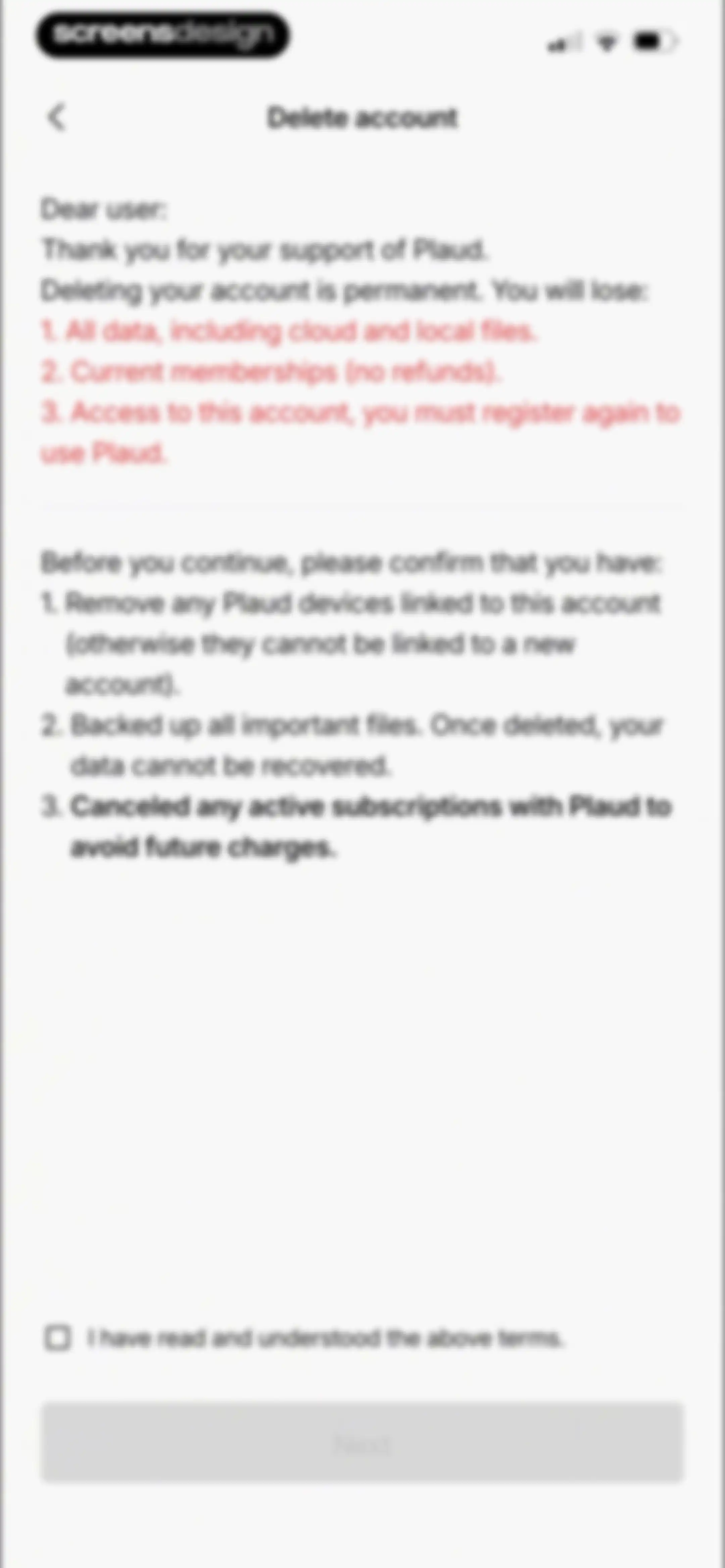 Plaud: AI Note Taker screen 123