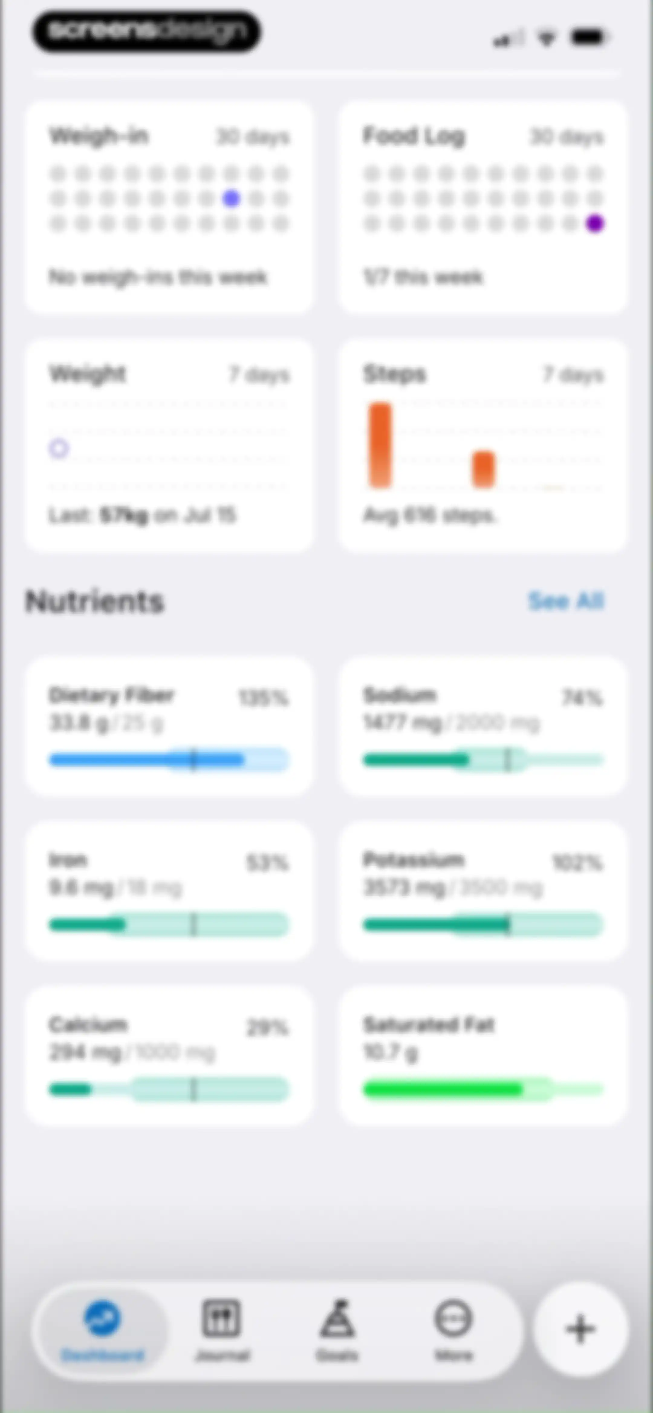 MacrosFirst - Macro Tracker screen 78