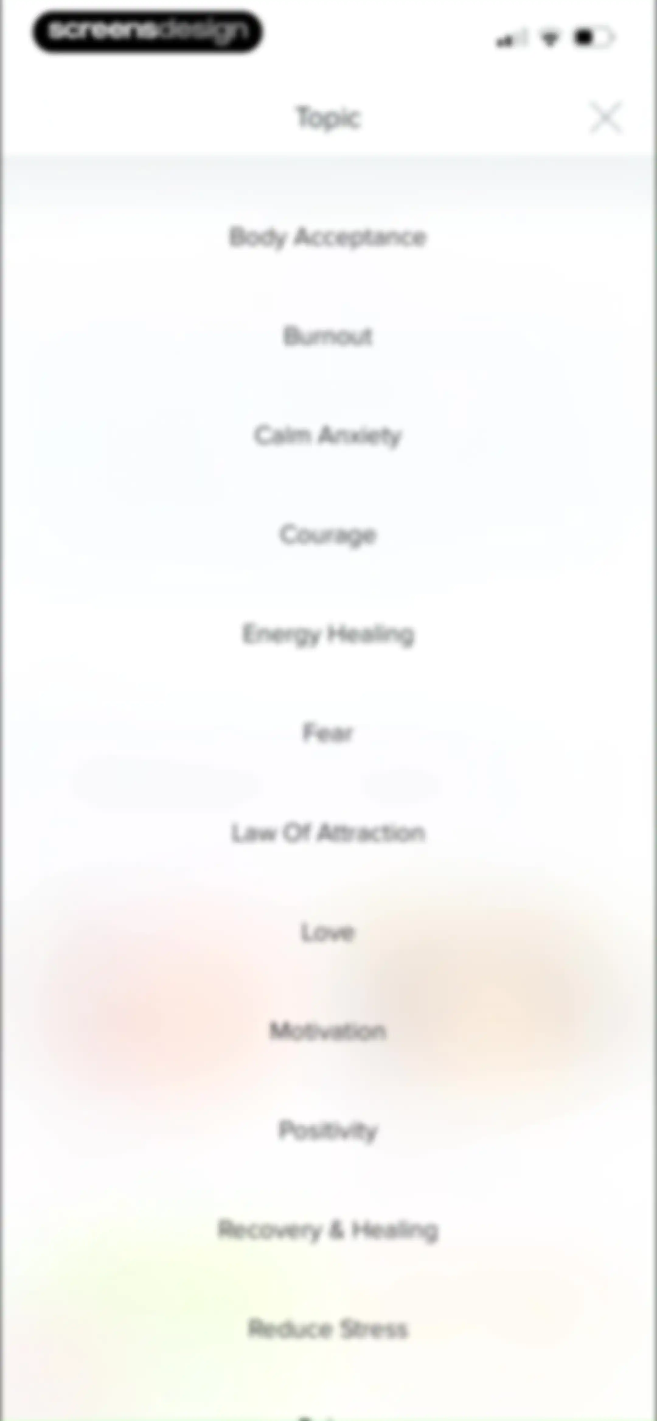 Aura: Meditation & Sleep, CBT screen 49