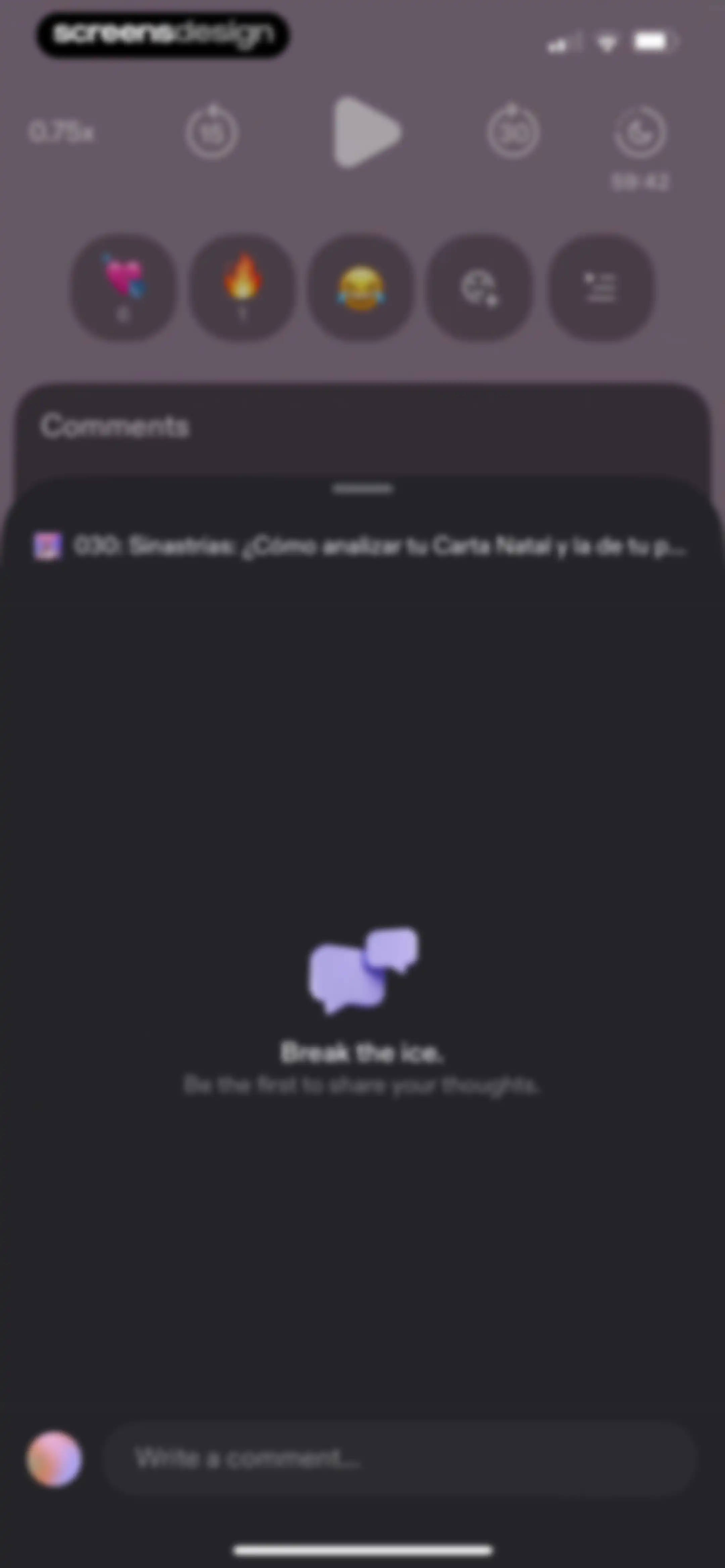 Podimo: Podcasts & audiobooks screen 56