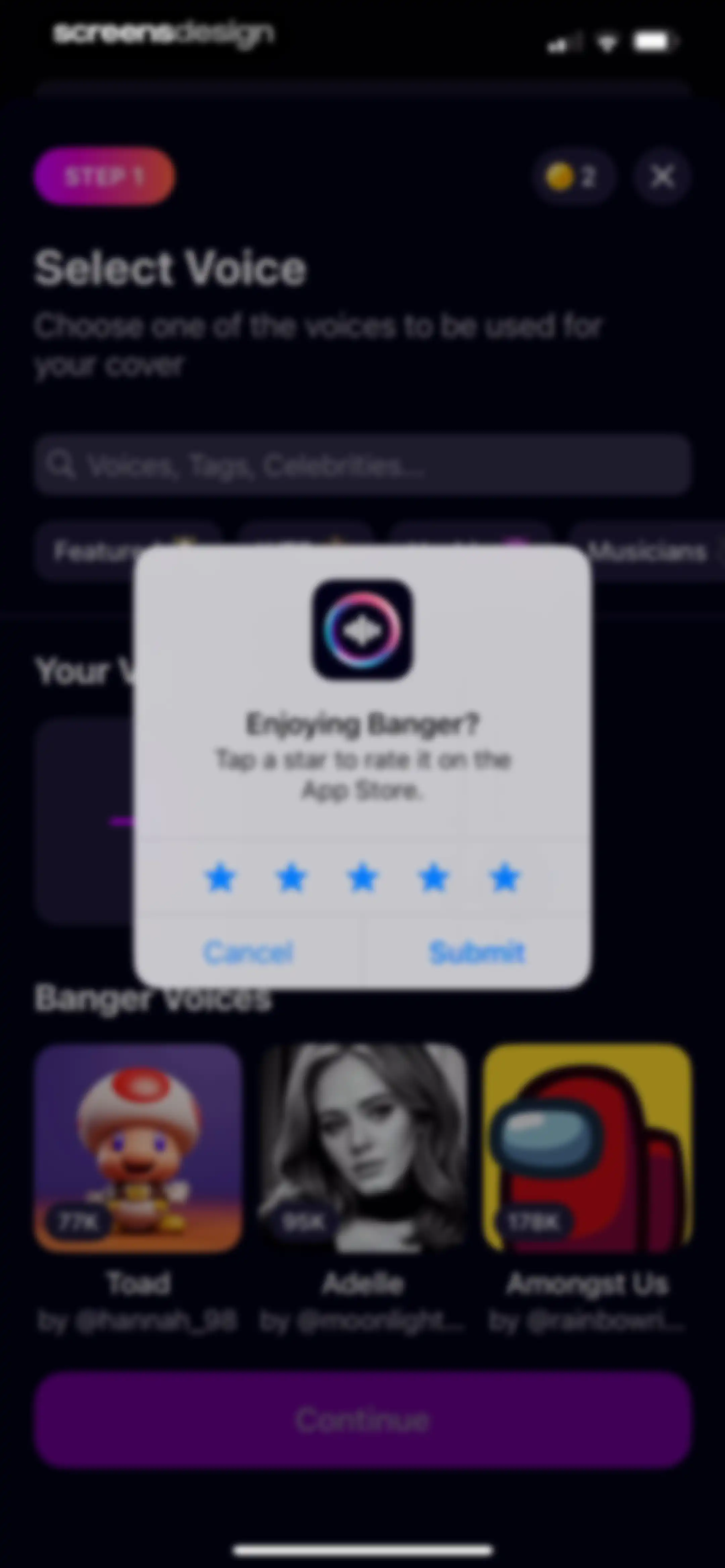 Banger: AI Music Generator screen 13