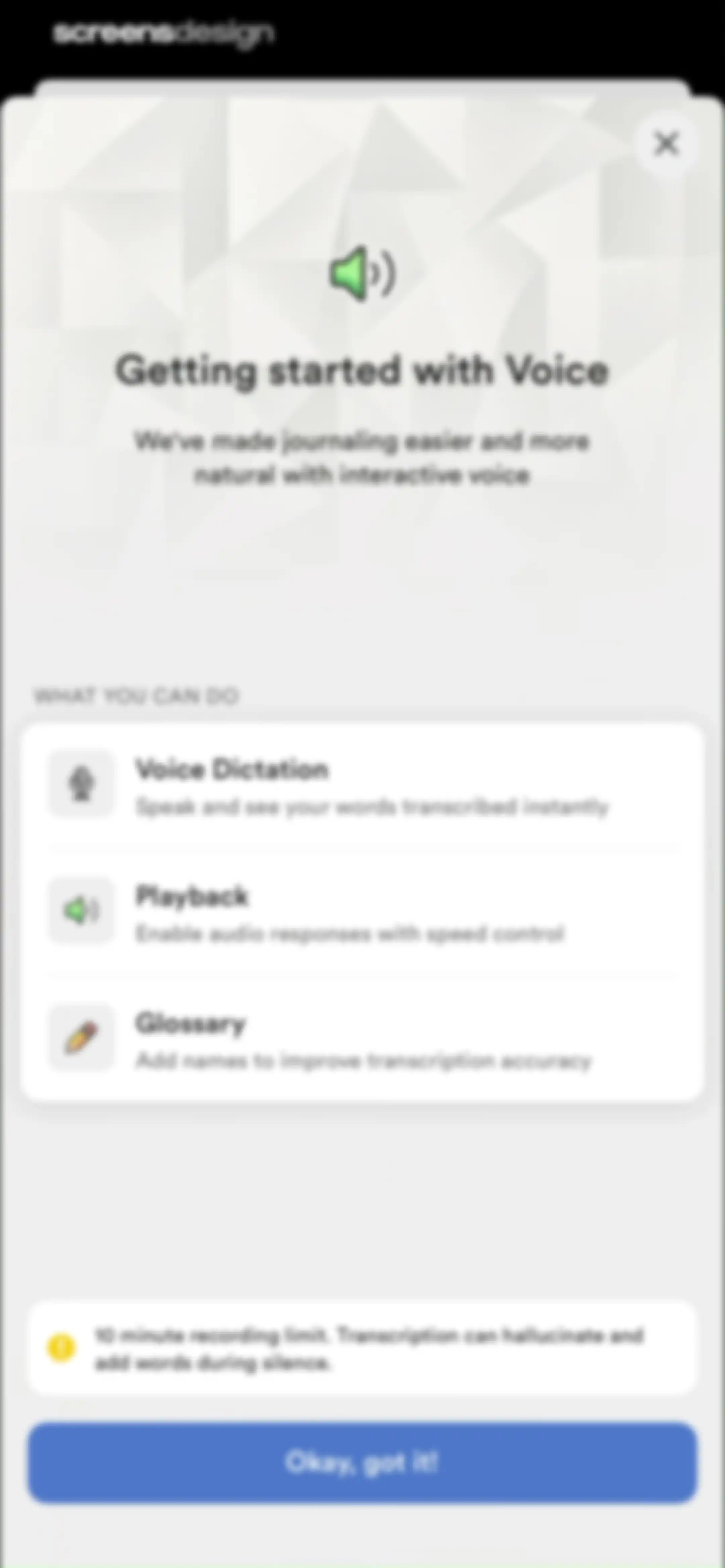 Rosebud: AI Journal & Diary screen 15