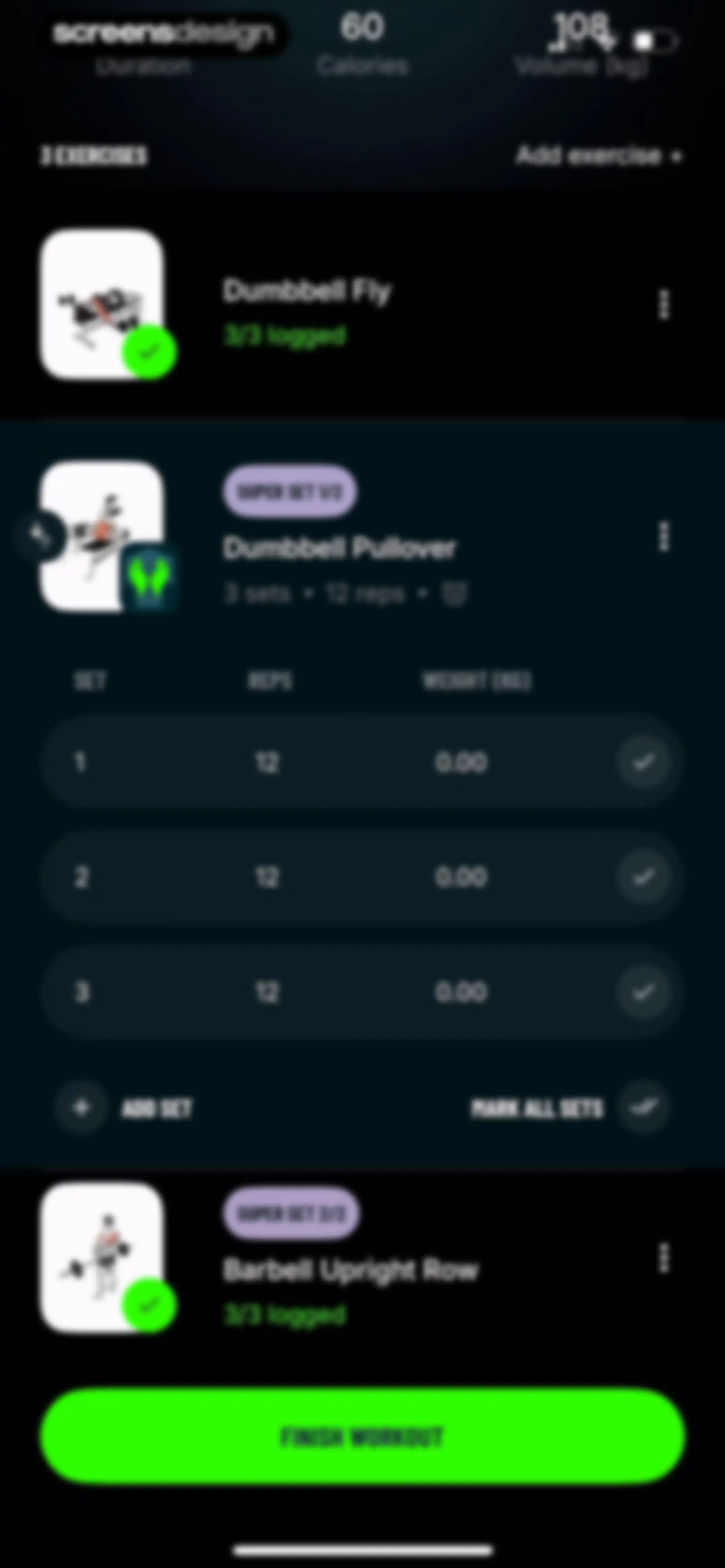 Befit: Gym & Home Workout Plan screen 100