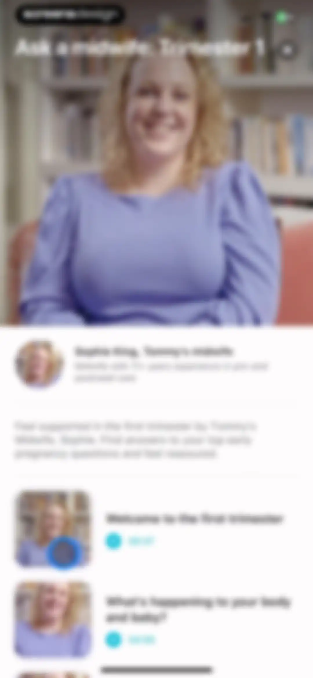 Pregnancy + | Tracker App screen 26