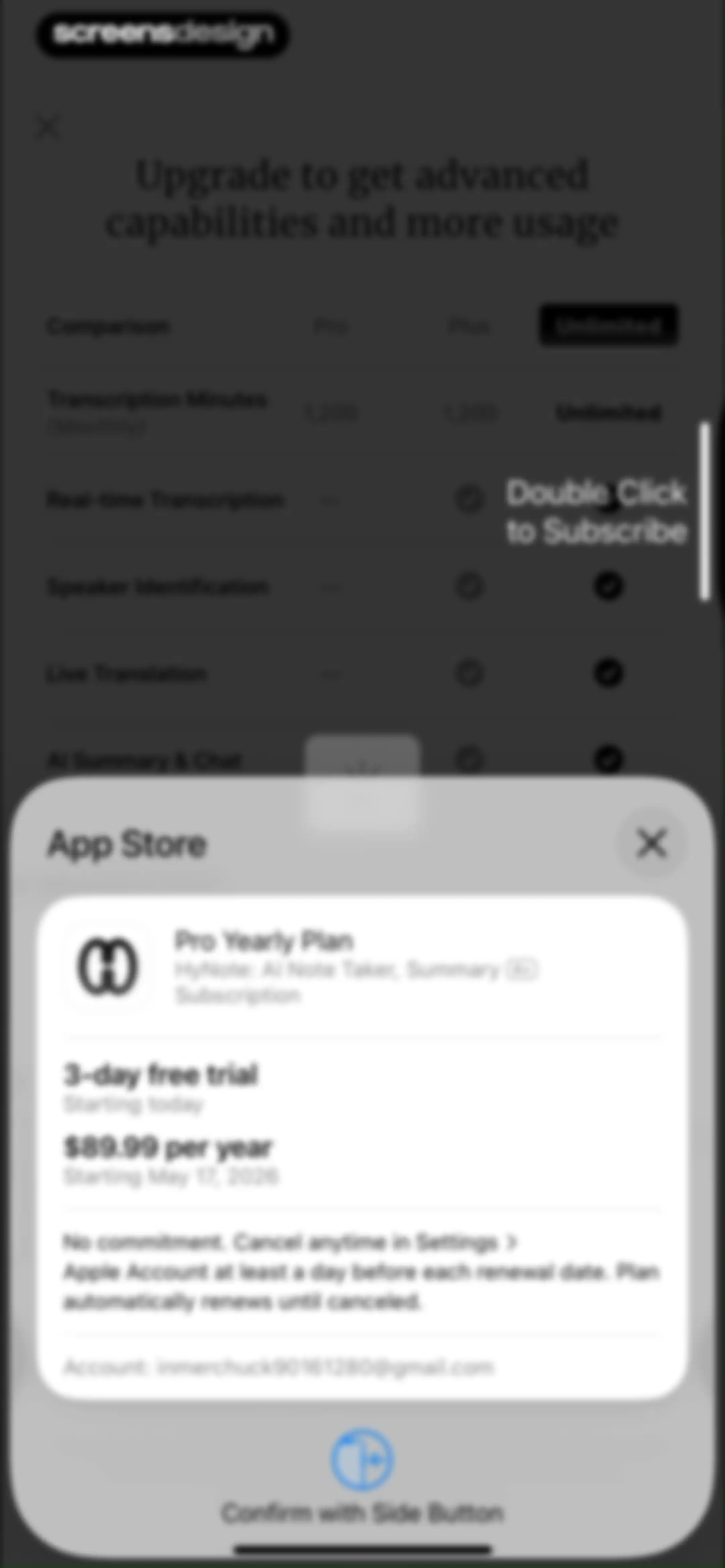 HyNote: AI Note Taker, Summary screen 15