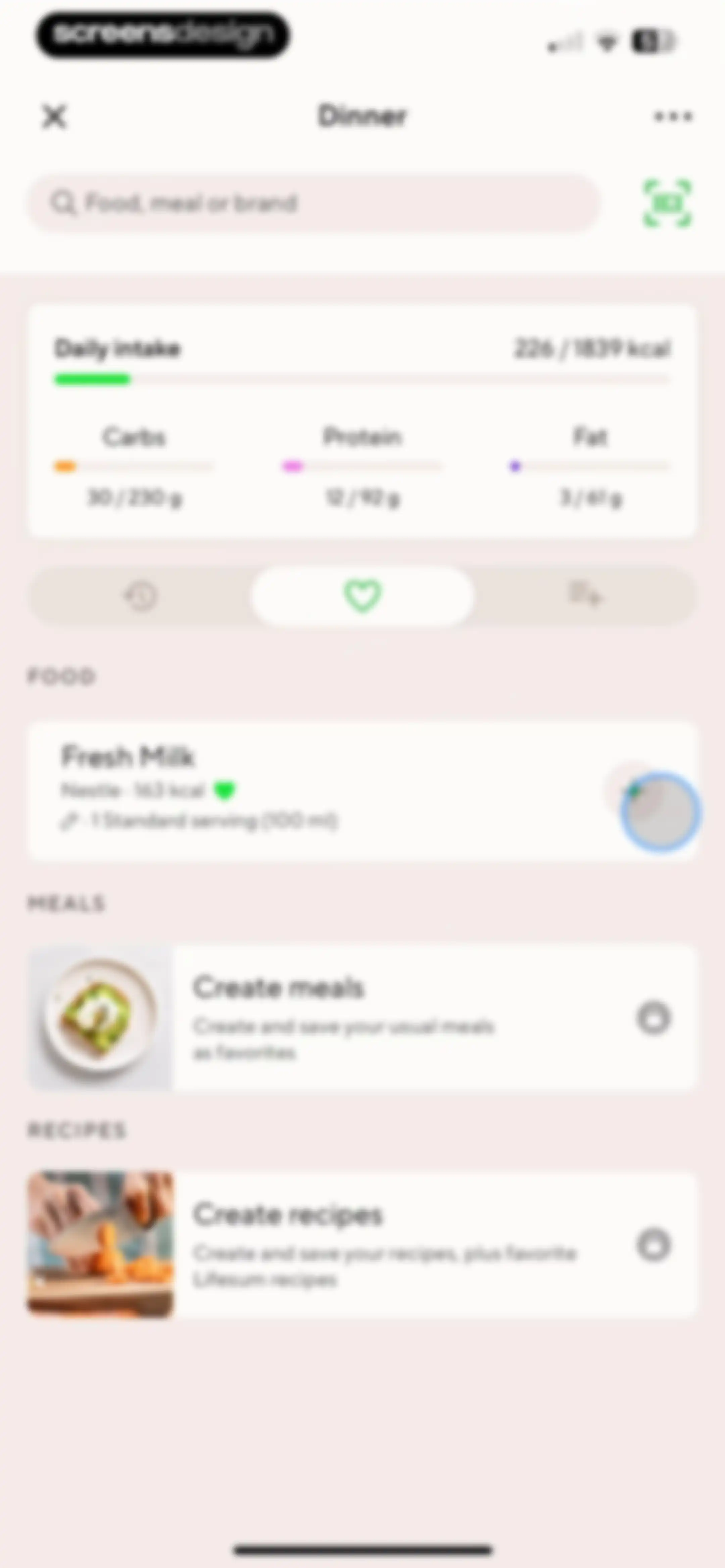 Lifesum: AI Calorie Counter screen 119