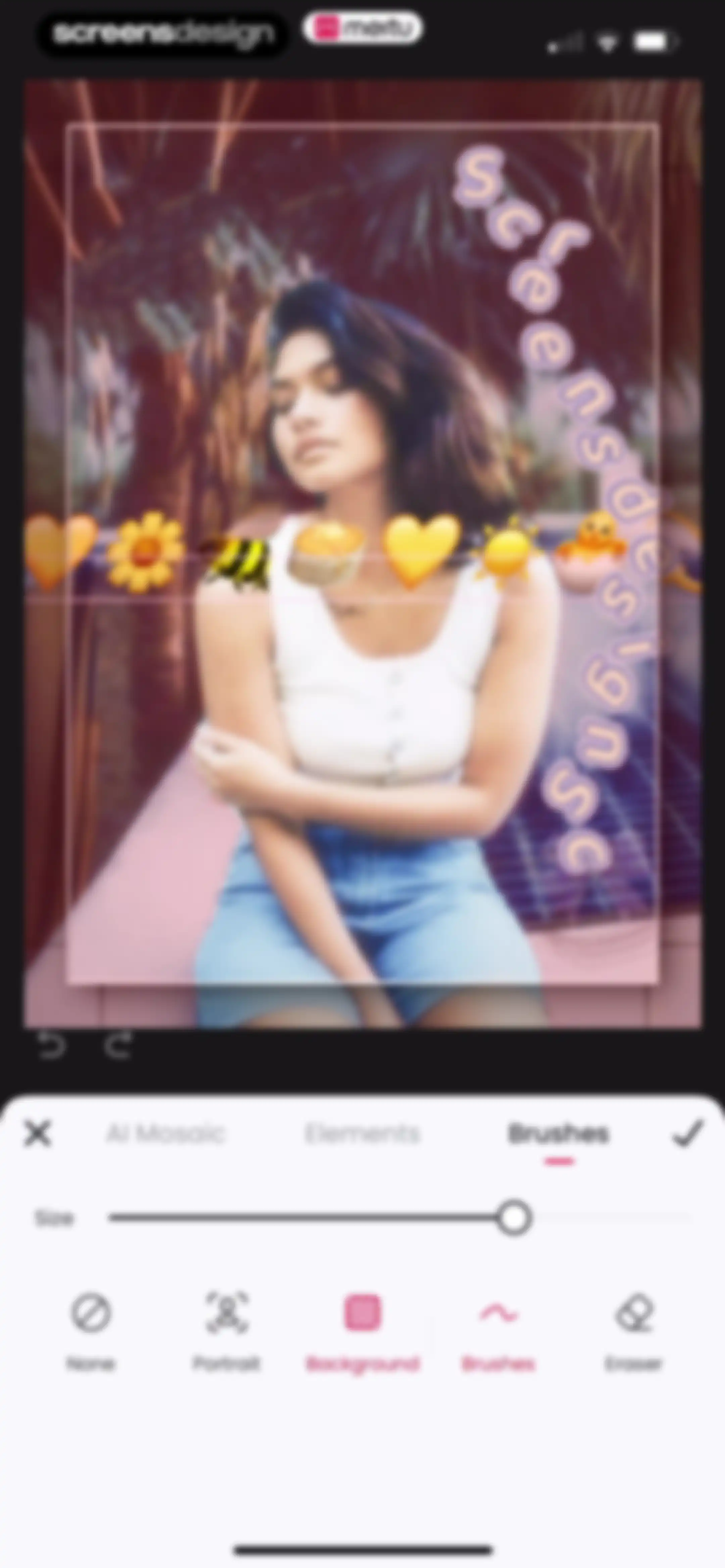 Meitu AI Photo & Video Editor screen 100