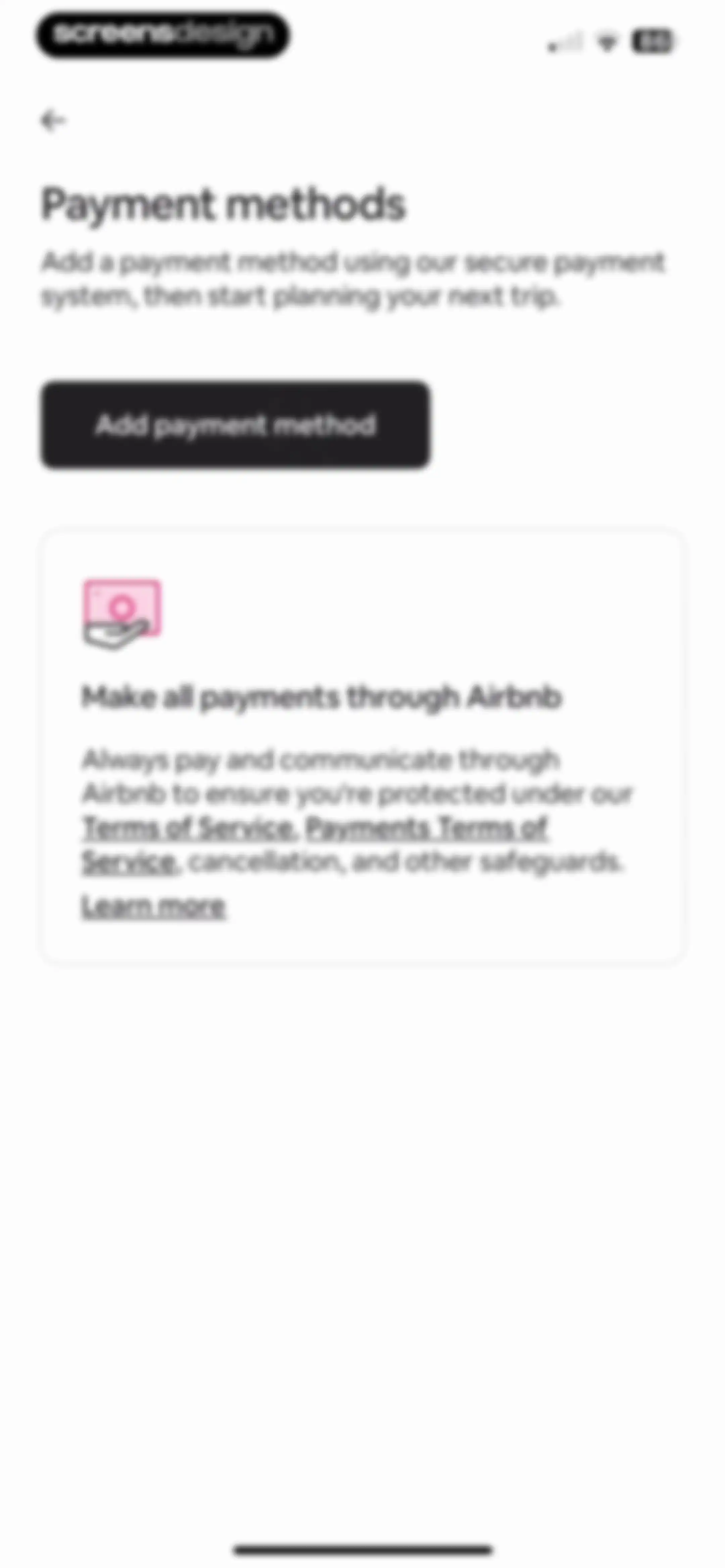 Airbnb screen 167