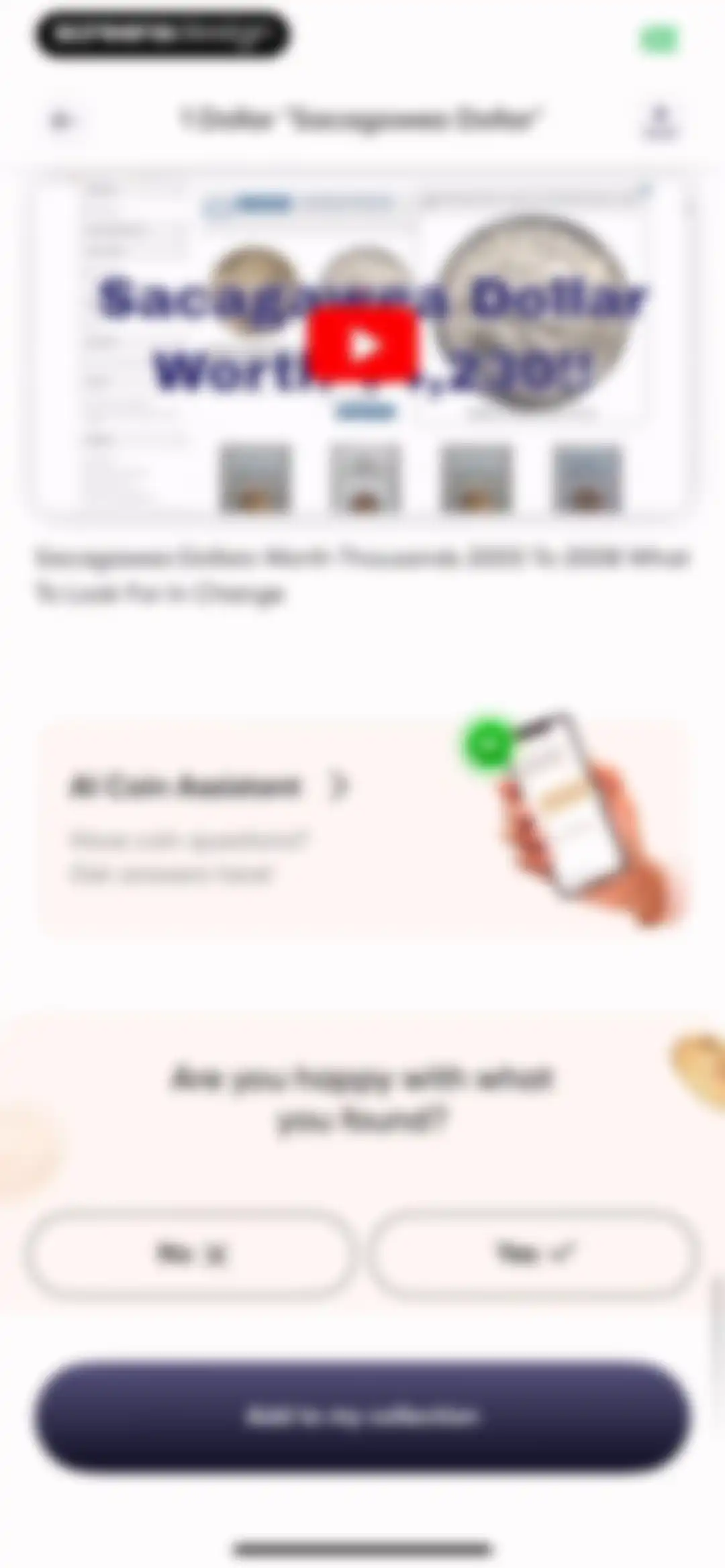 Coin Identifier - CoinScan screen 26