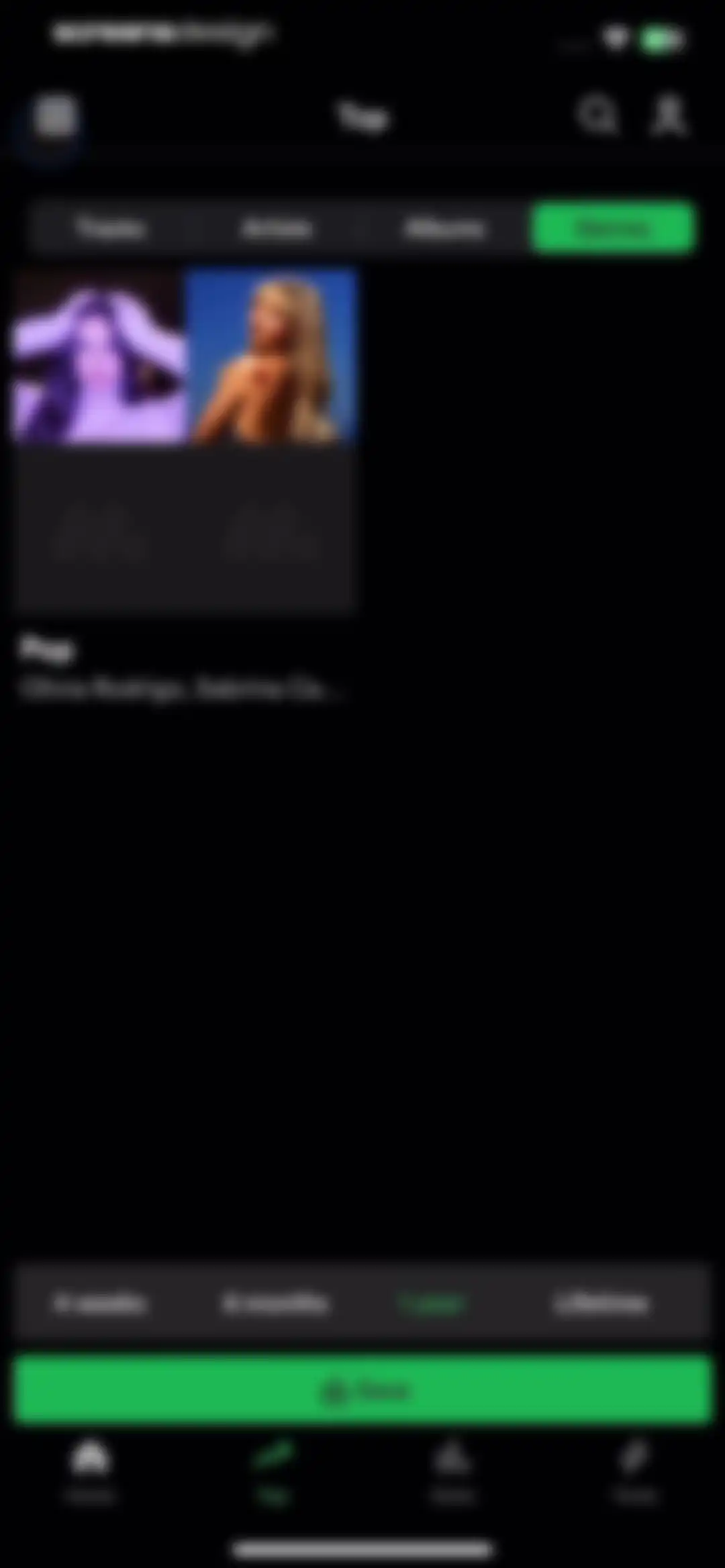 must.fm for Spotify Stats screen 37