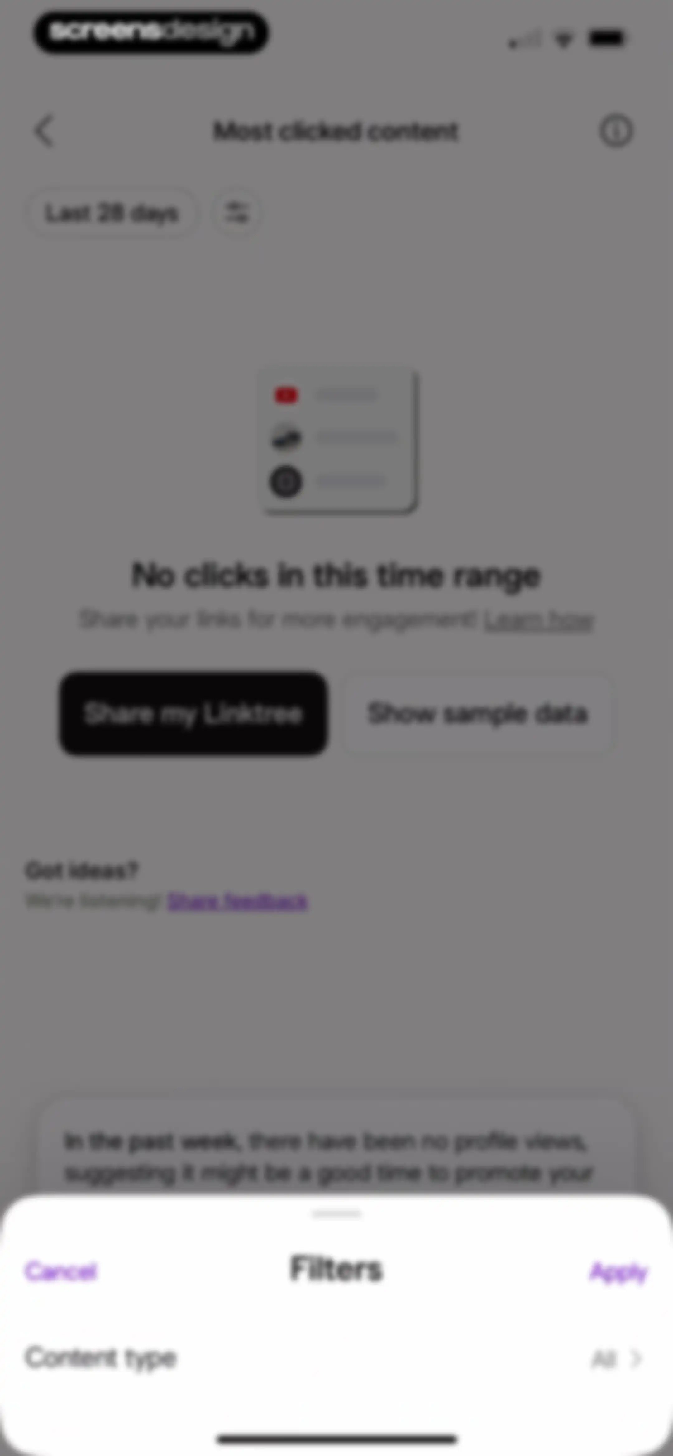 Linktree: Link in Bio Creator screen 38