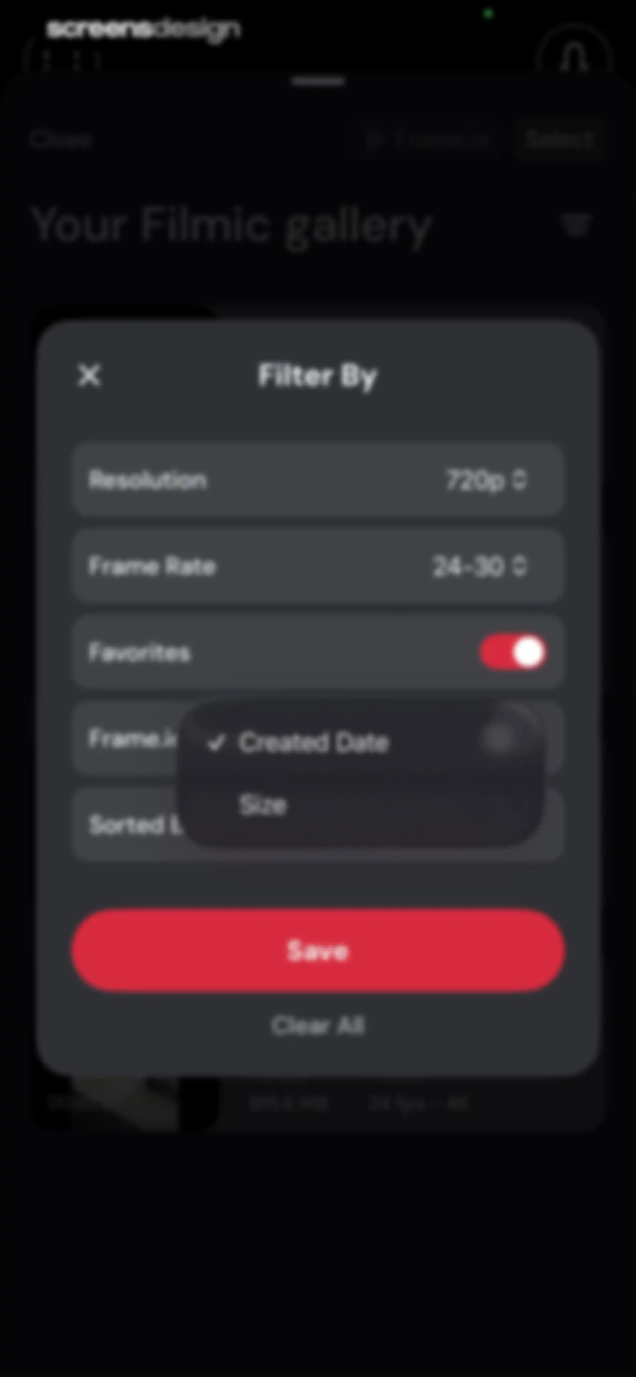 Filmic Pro－Video Camera screen 57