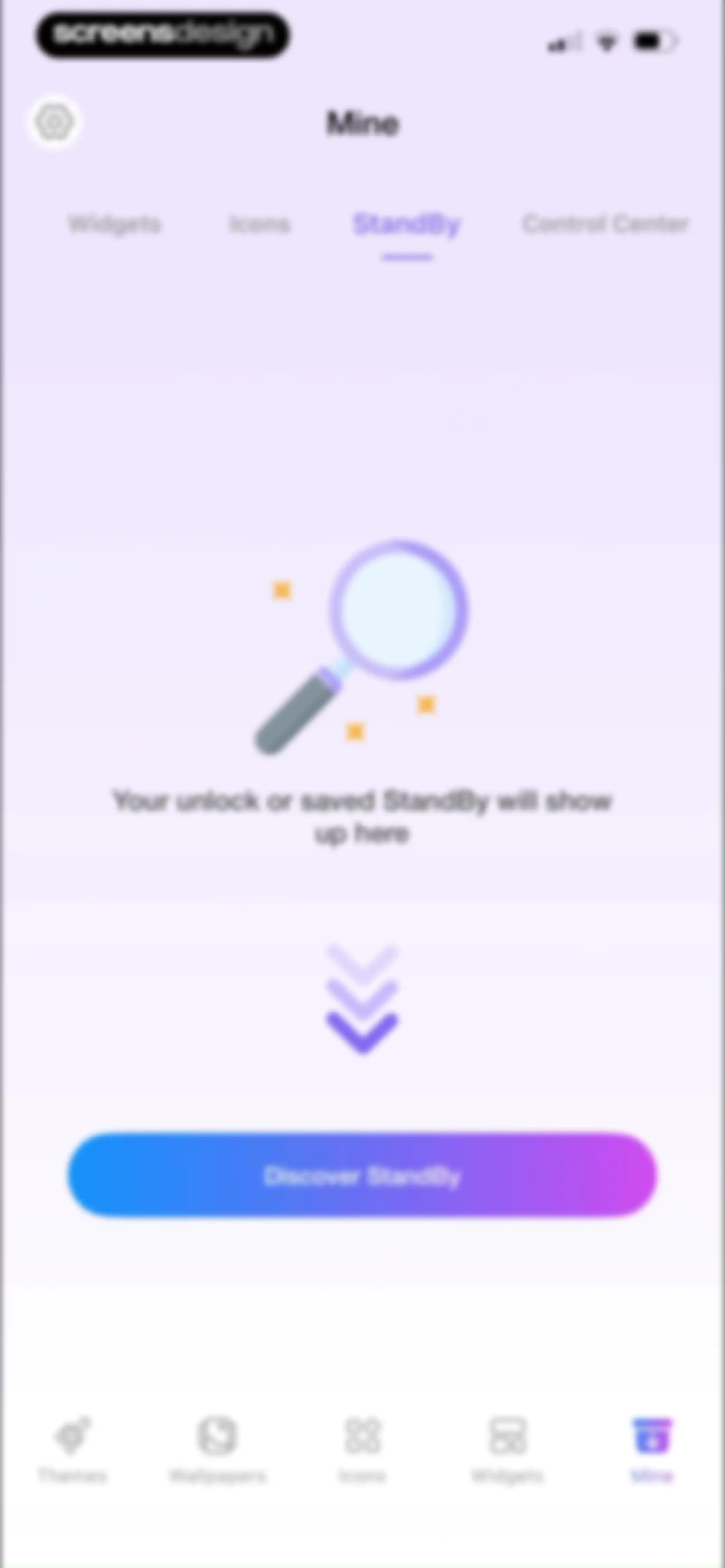 Themie: Wallpapers & Theme screen 107
