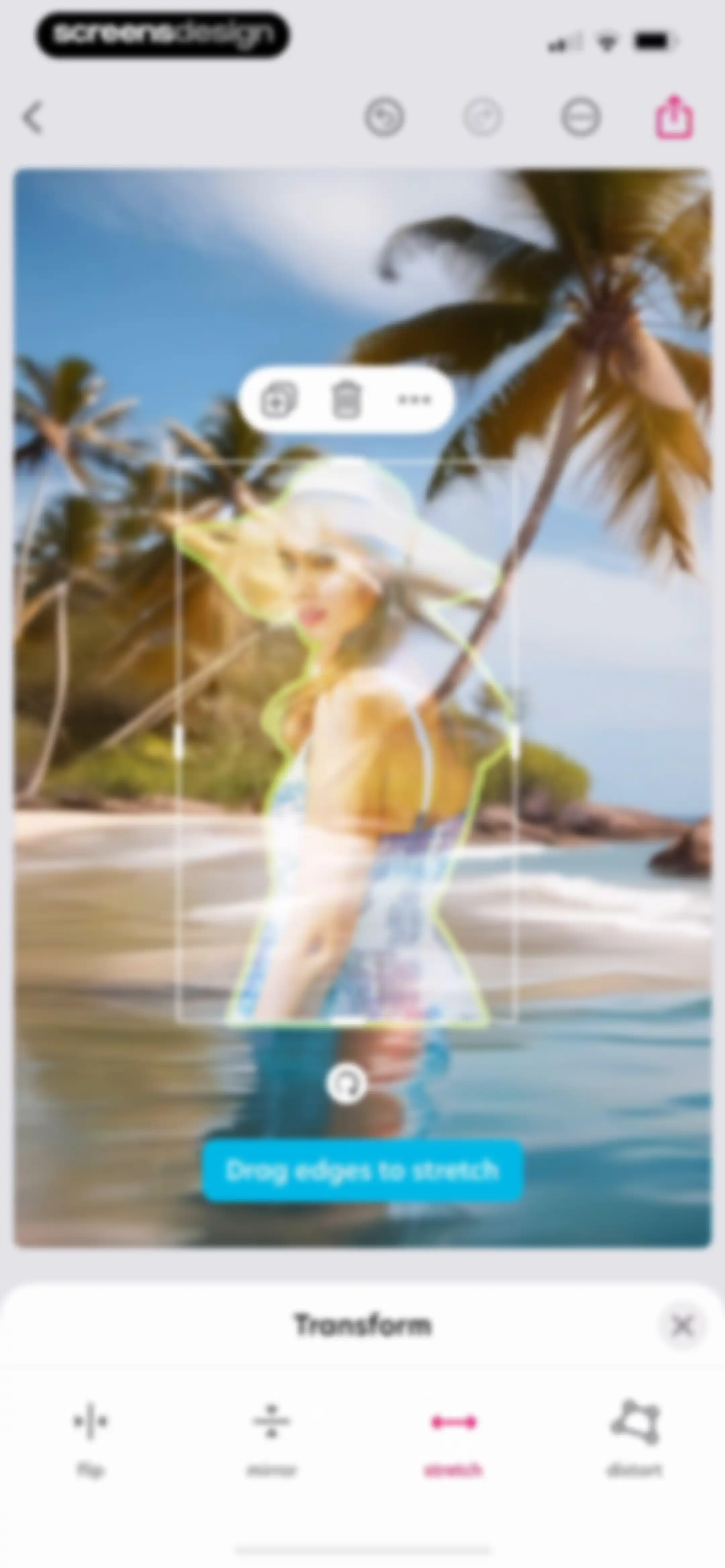 Bazaart AI Photo Editor Design screen 94