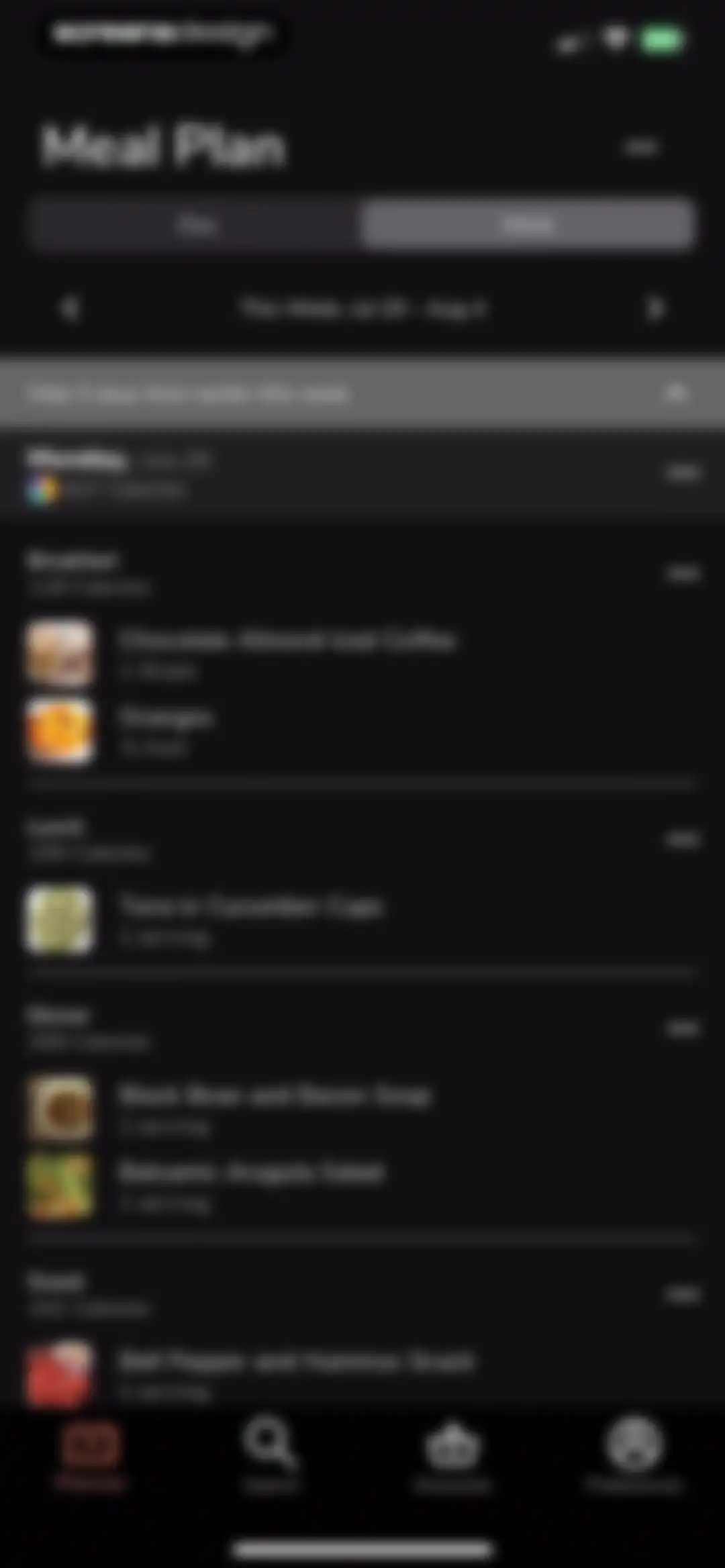 Eat This Much - Meal Planner screen 56